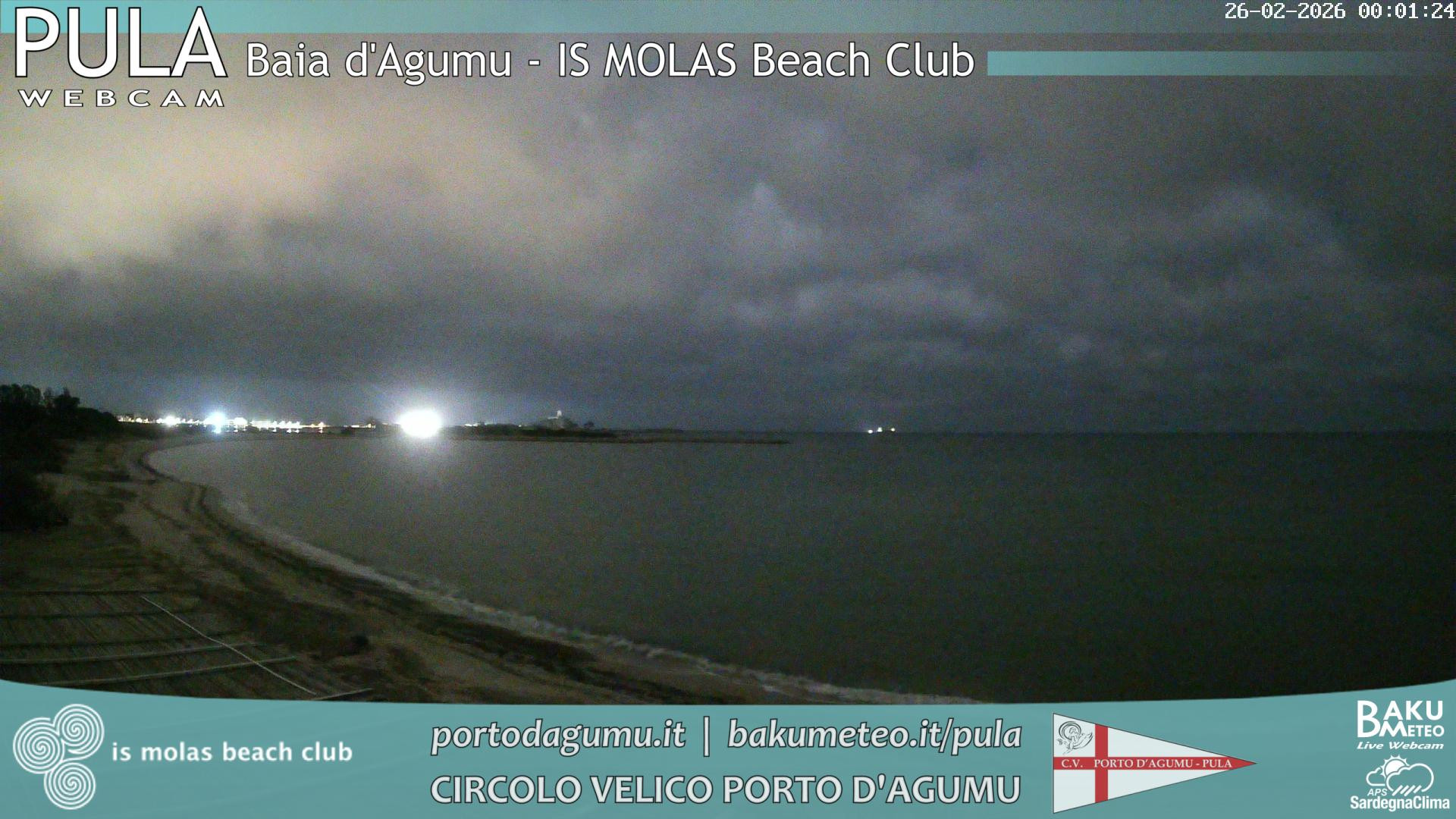 time-lapse frame, Porto d'Agumu webcam