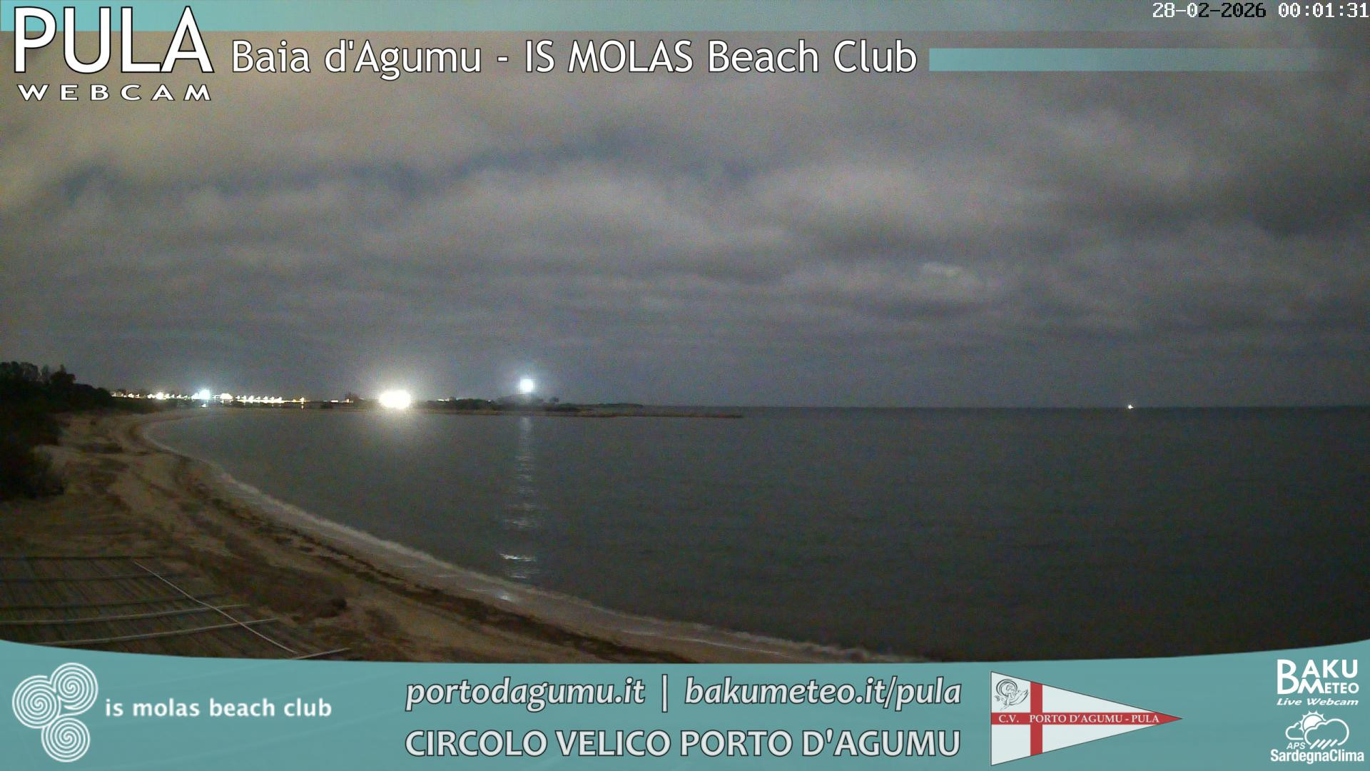 time-lapse frame, Porto d'Agumu webcam