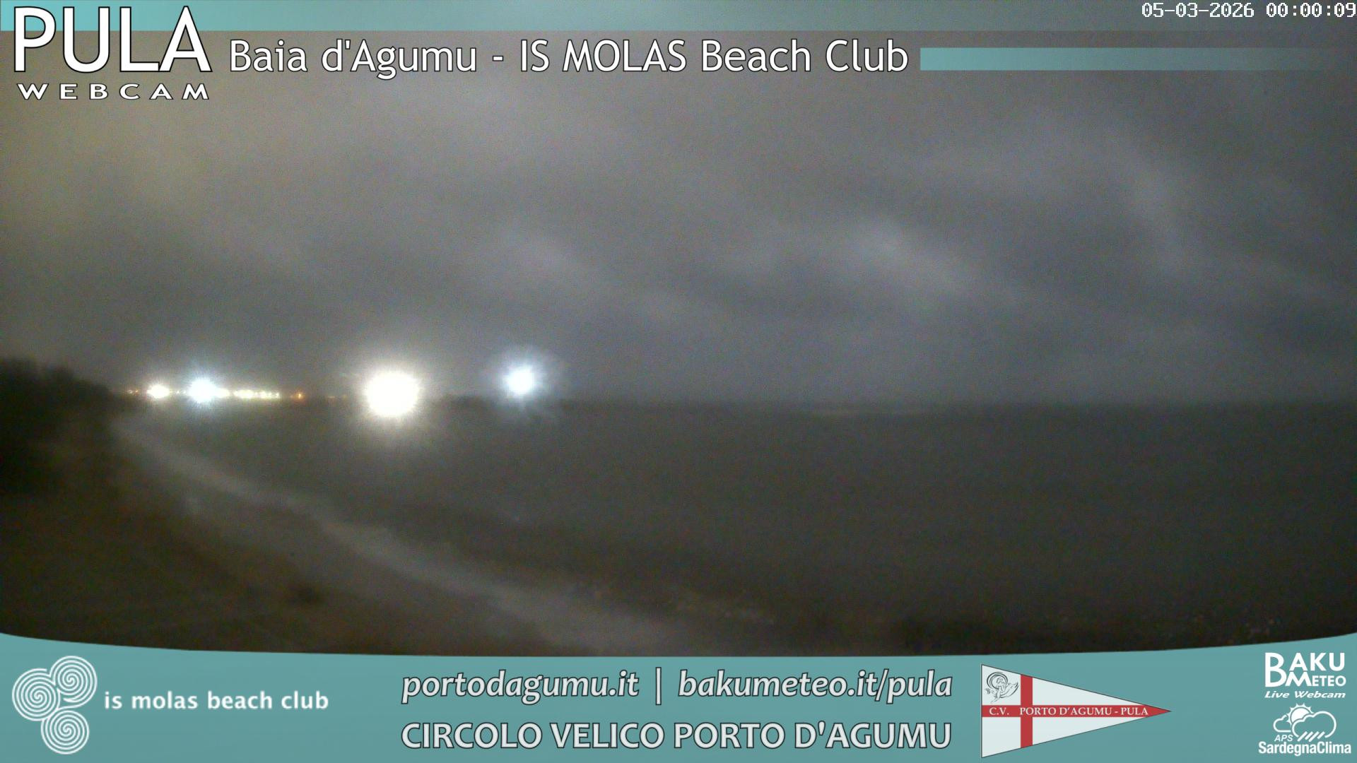time-lapse frame, Porto d'Agumu webcam