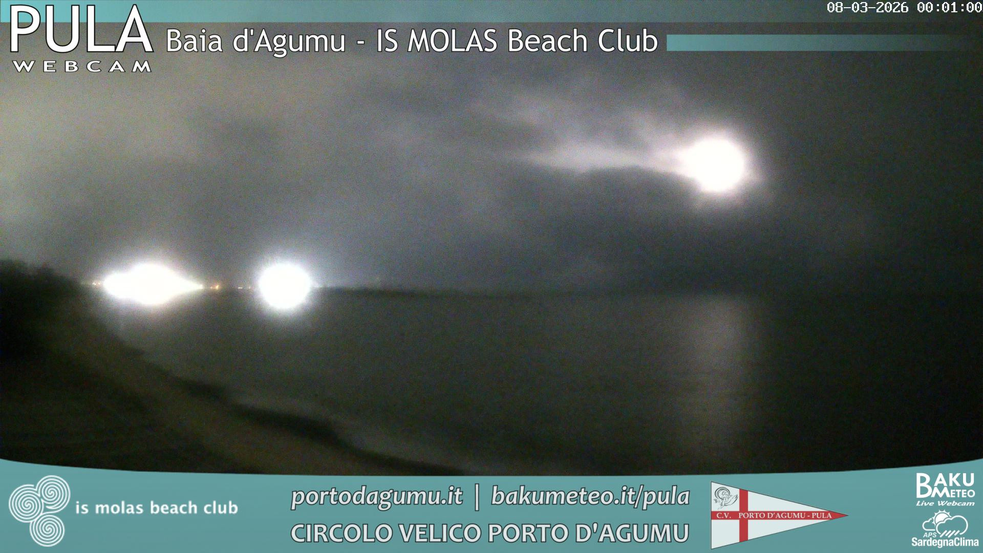 time-lapse frame, Porto d'Agumu webcam