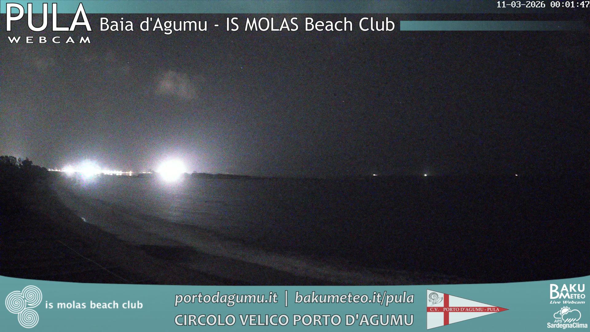 time-lapse frame, Porto d'Agumu webcam