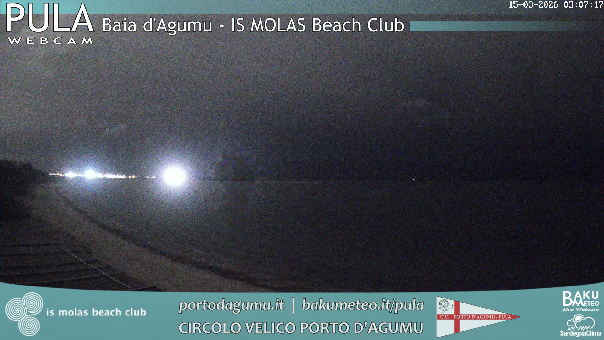 time-lapse frame, Porto d'Agumu webcam