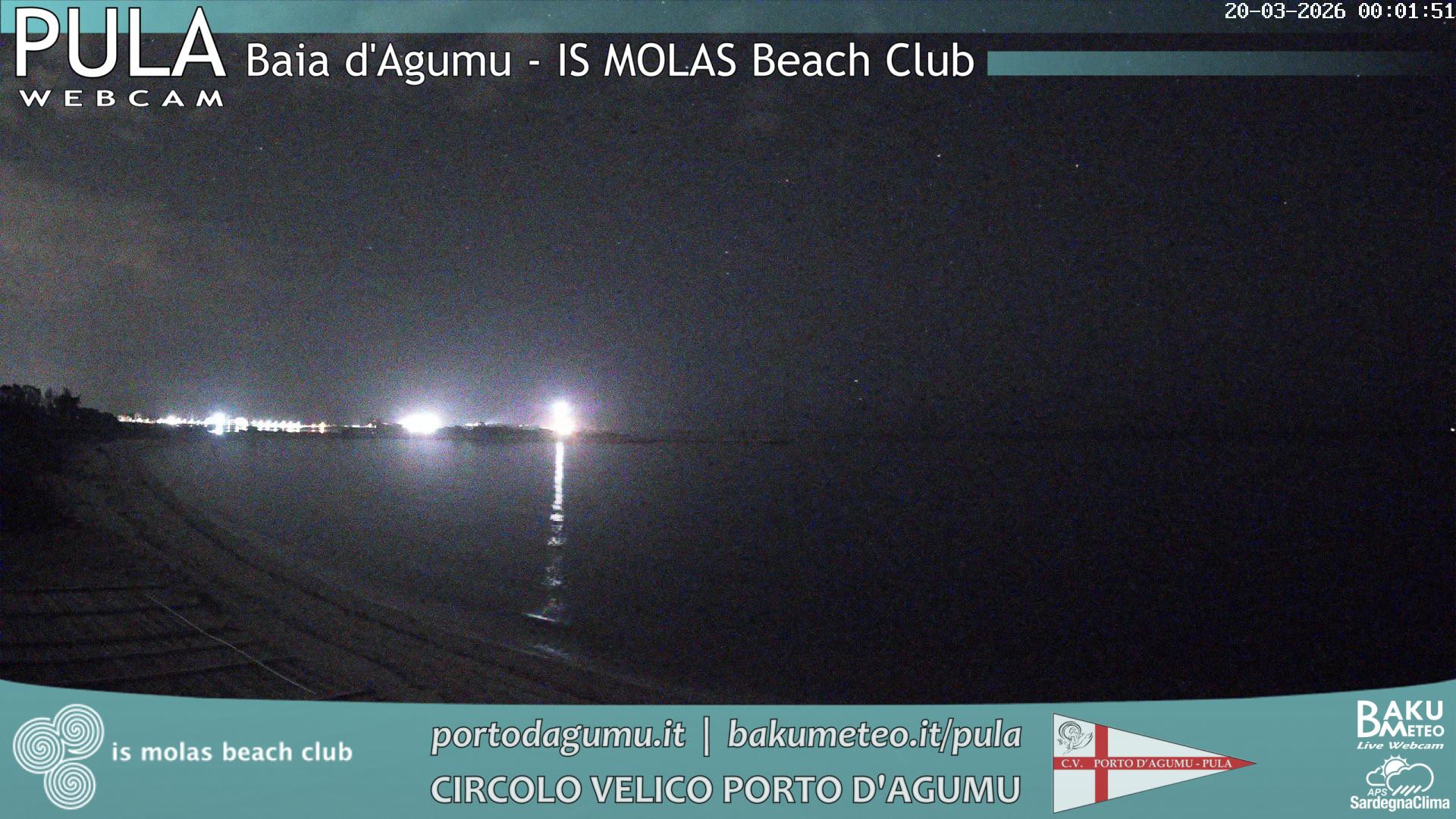 time-lapse frame, Porto d'Agumu webcam