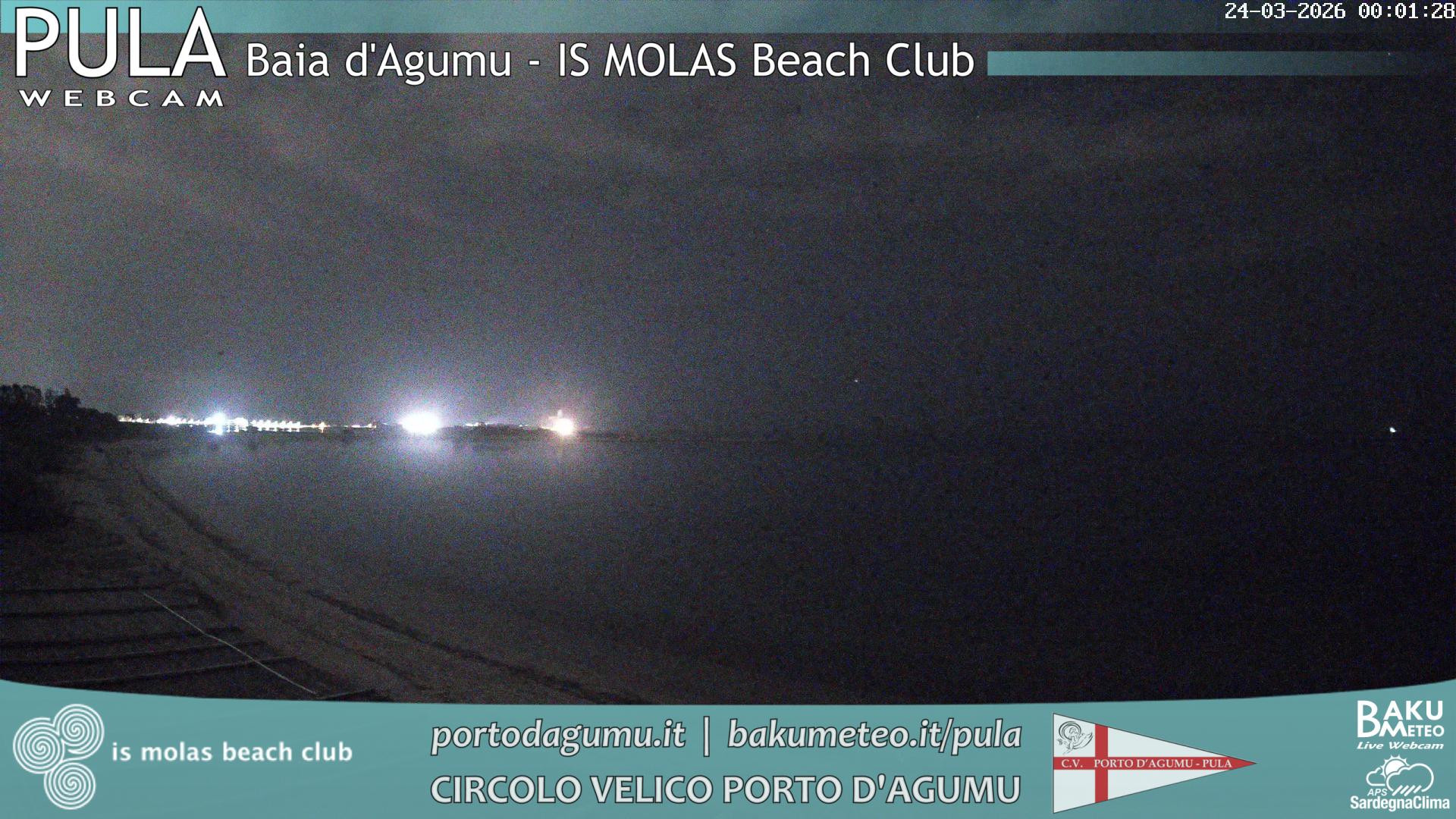 time-lapse frame, Porto d'Agumu webcam