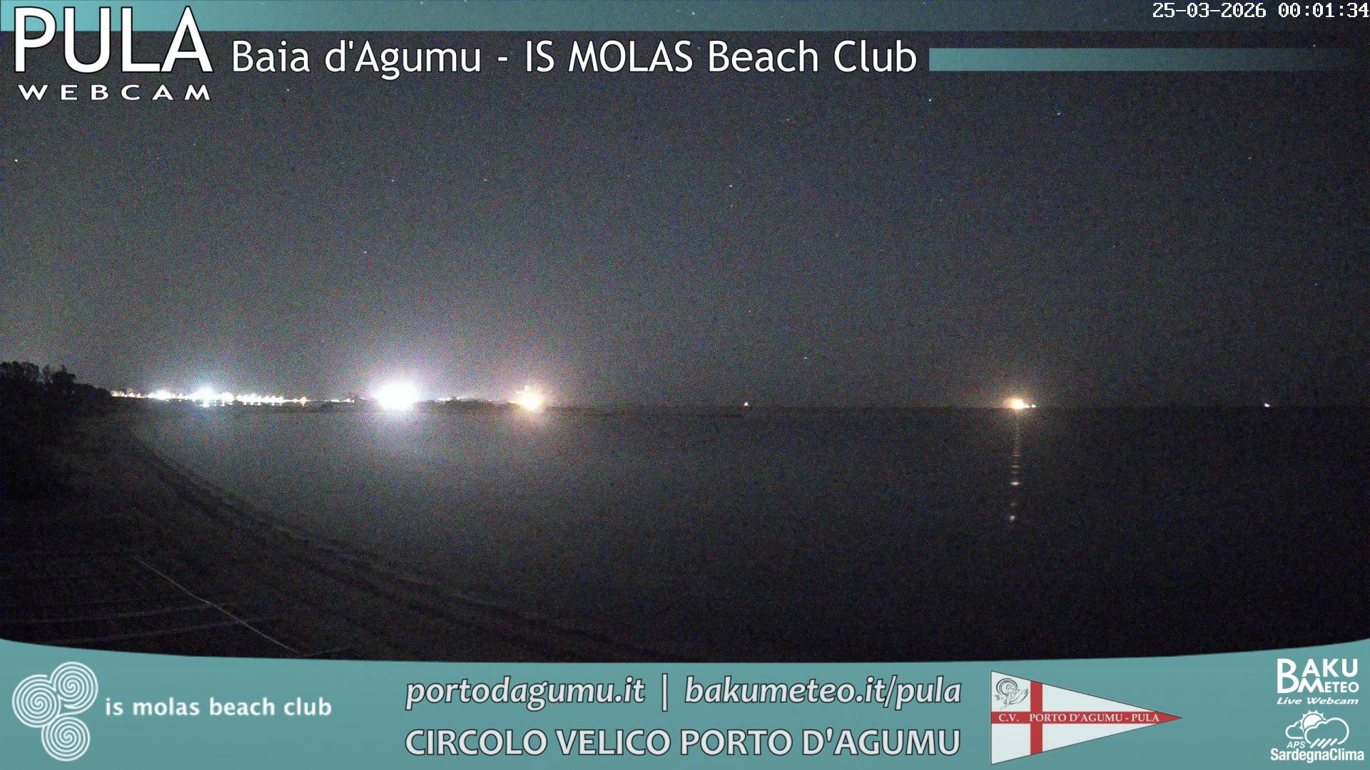 time-lapse frame, Porto d'Agumu webcam