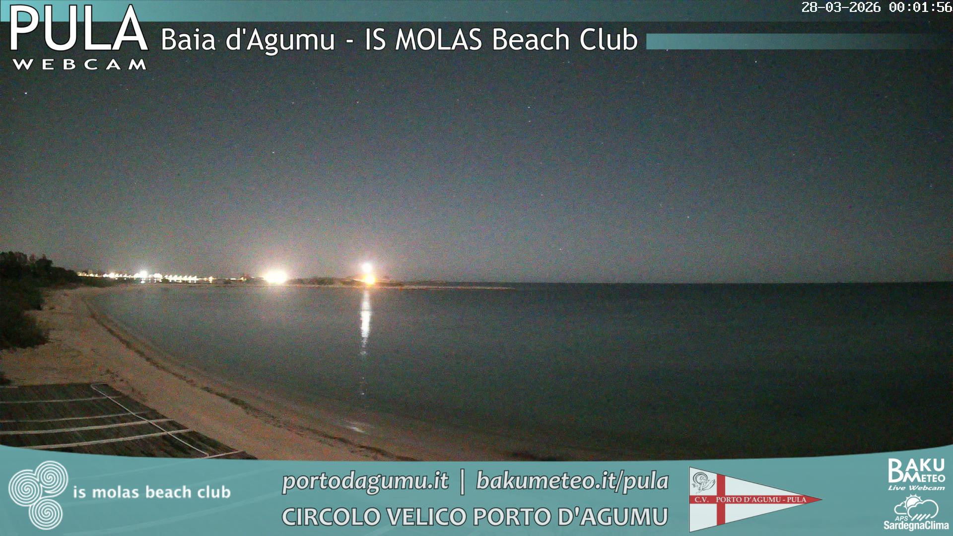 time-lapse frame, Porto d'Agumu webcam