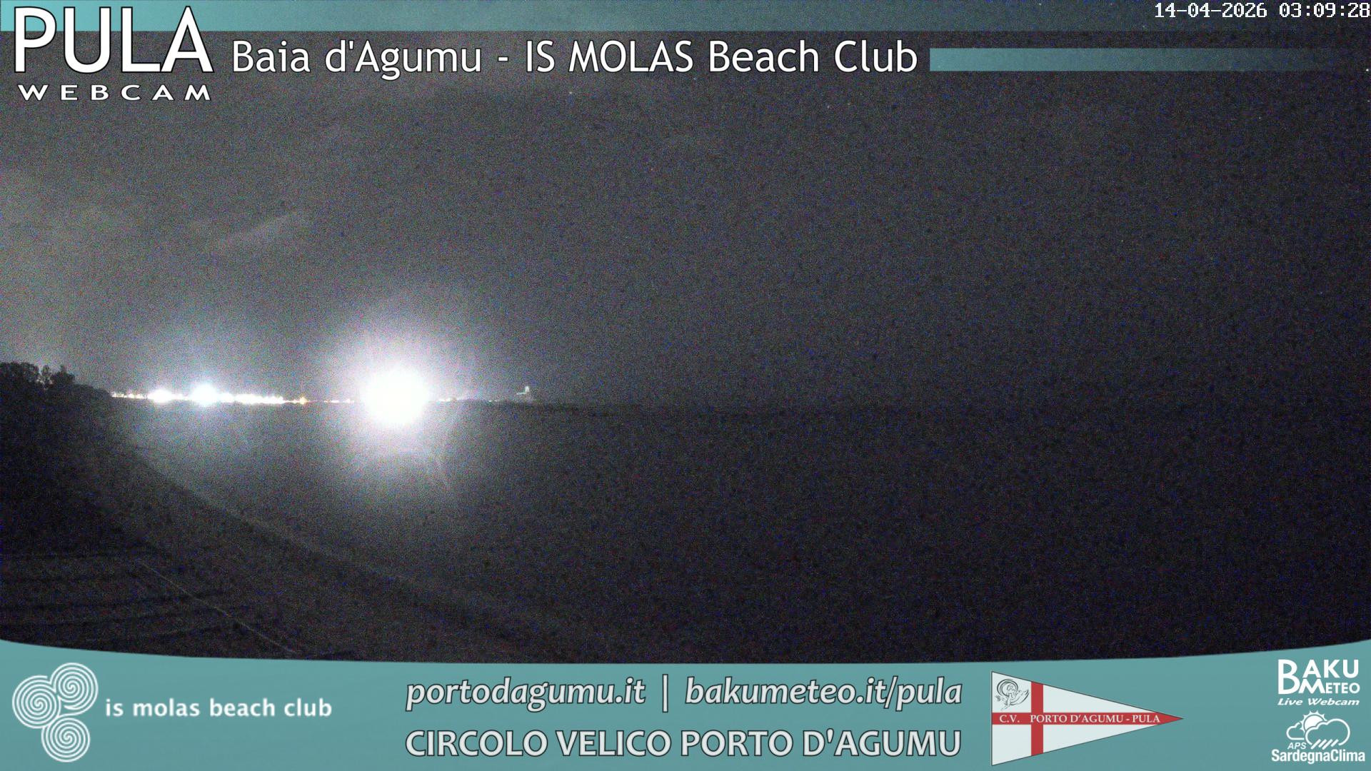 time-lapse frame, Porto d'Agumu webcam