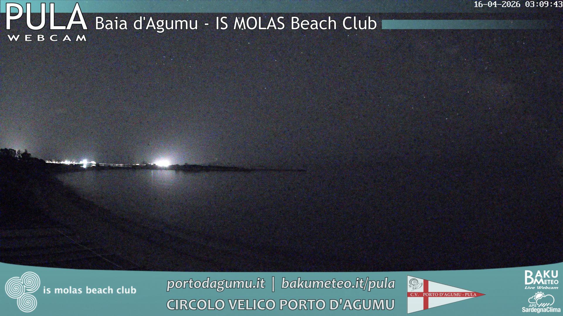 time-lapse frame, Porto d'Agumu webcam