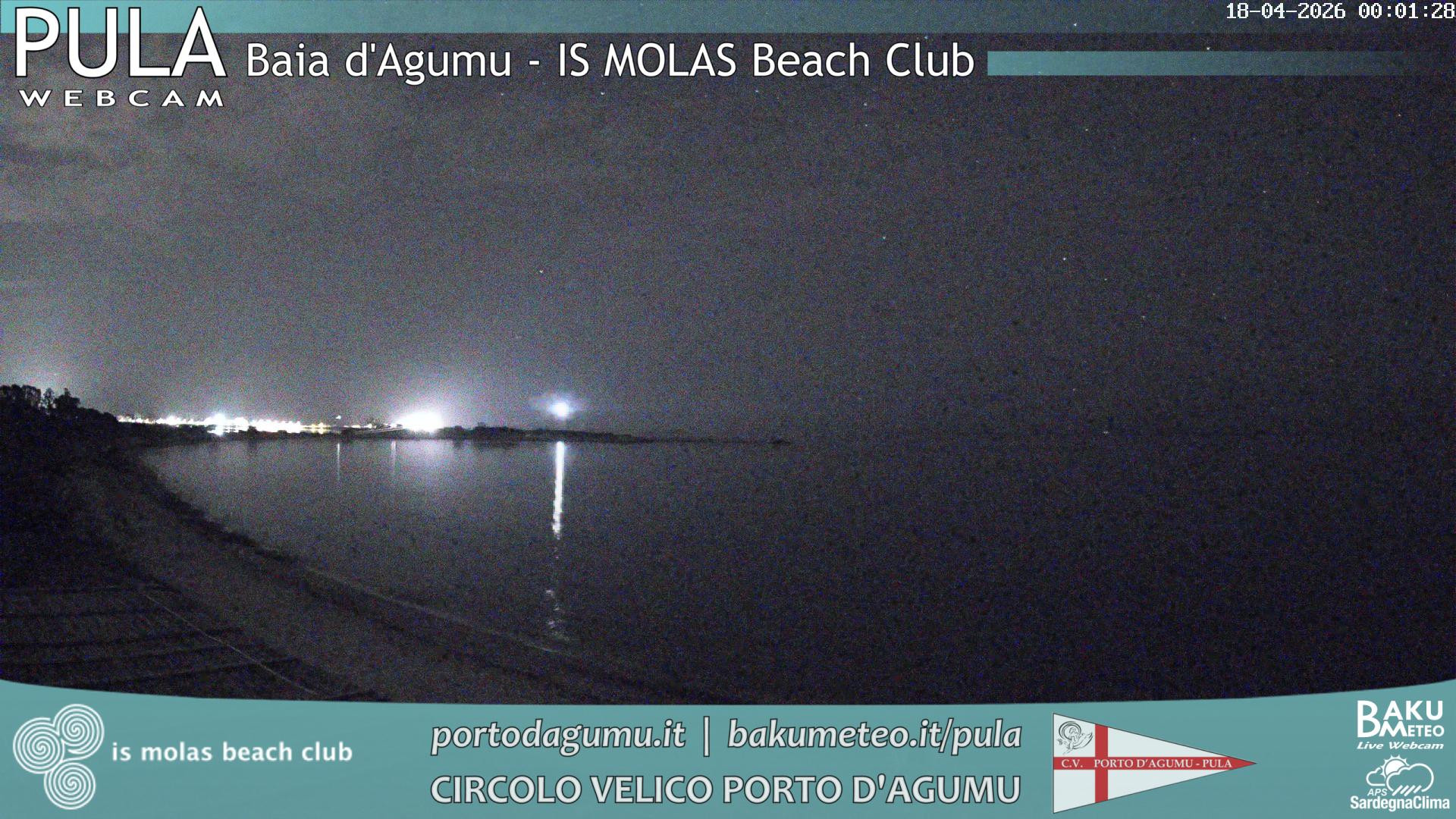 time-lapse frame, Porto d'Agumu webcam