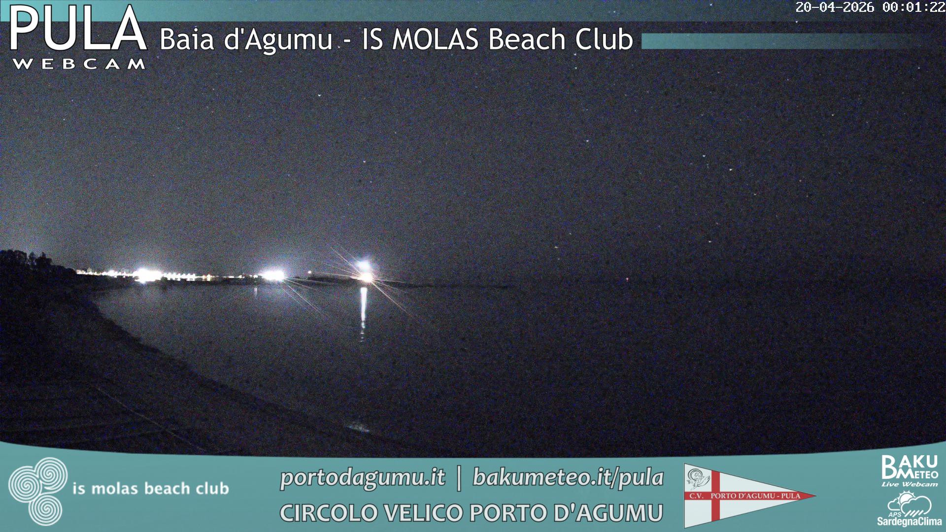 time-lapse frame, Porto d'Agumu webcam