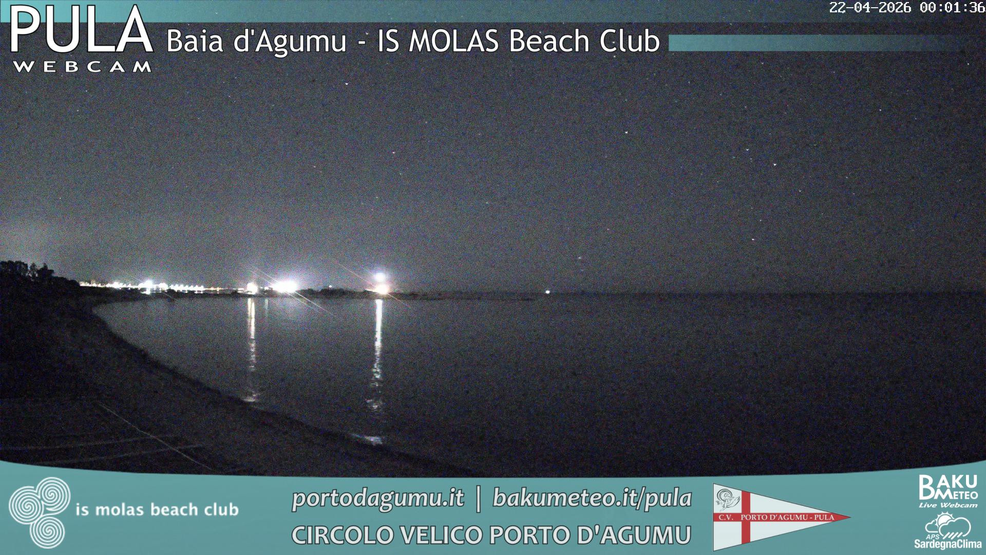 time-lapse frame, Porto d'Agumu webcam