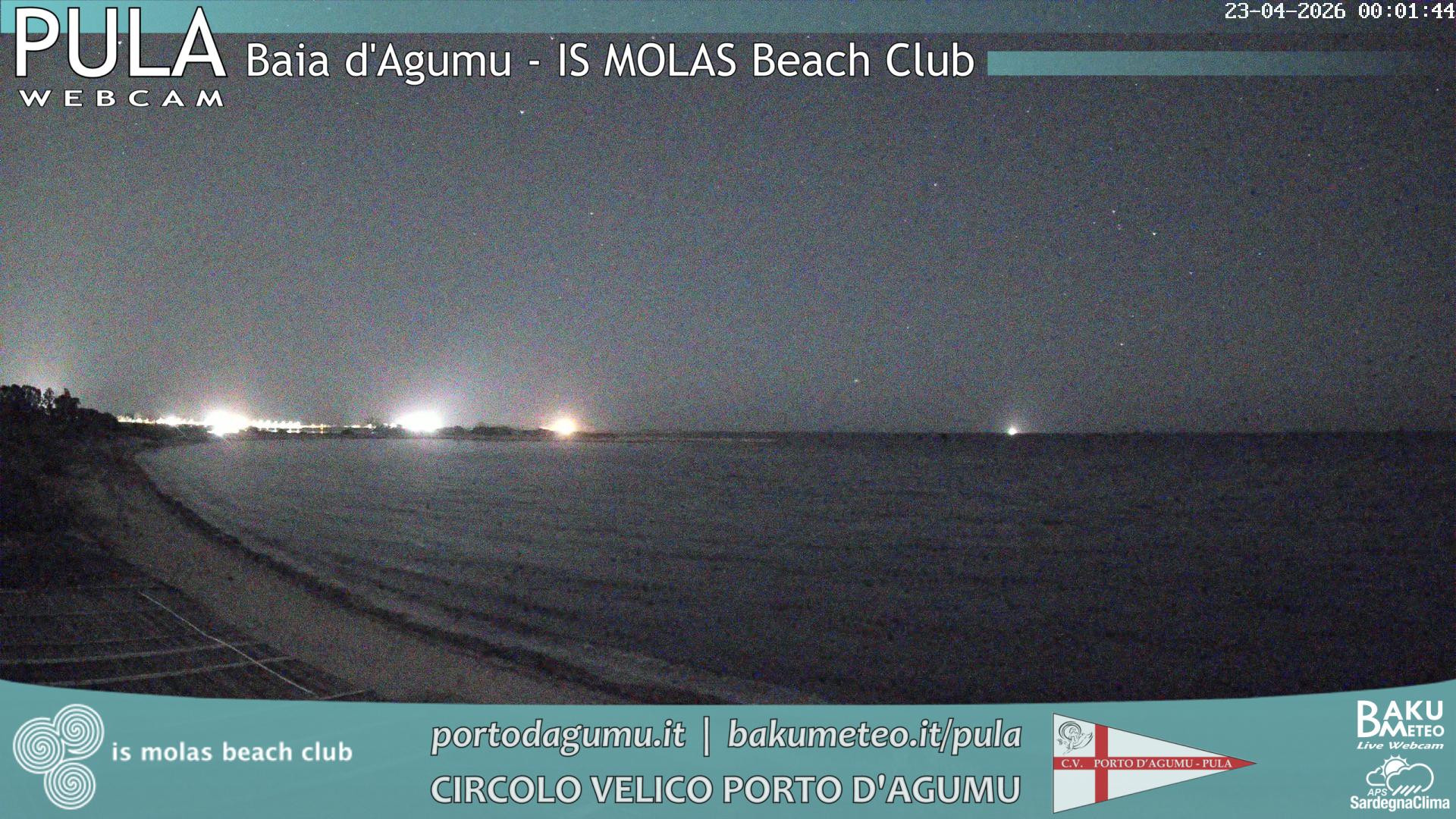 time-lapse frame, Porto d'Agumu webcam