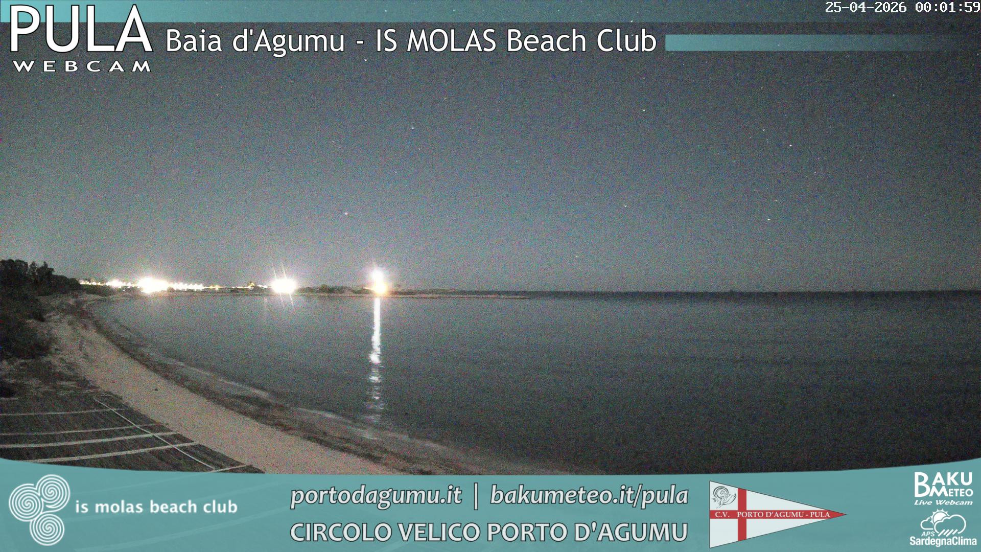 time-lapse frame, Porto d'Agumu webcam