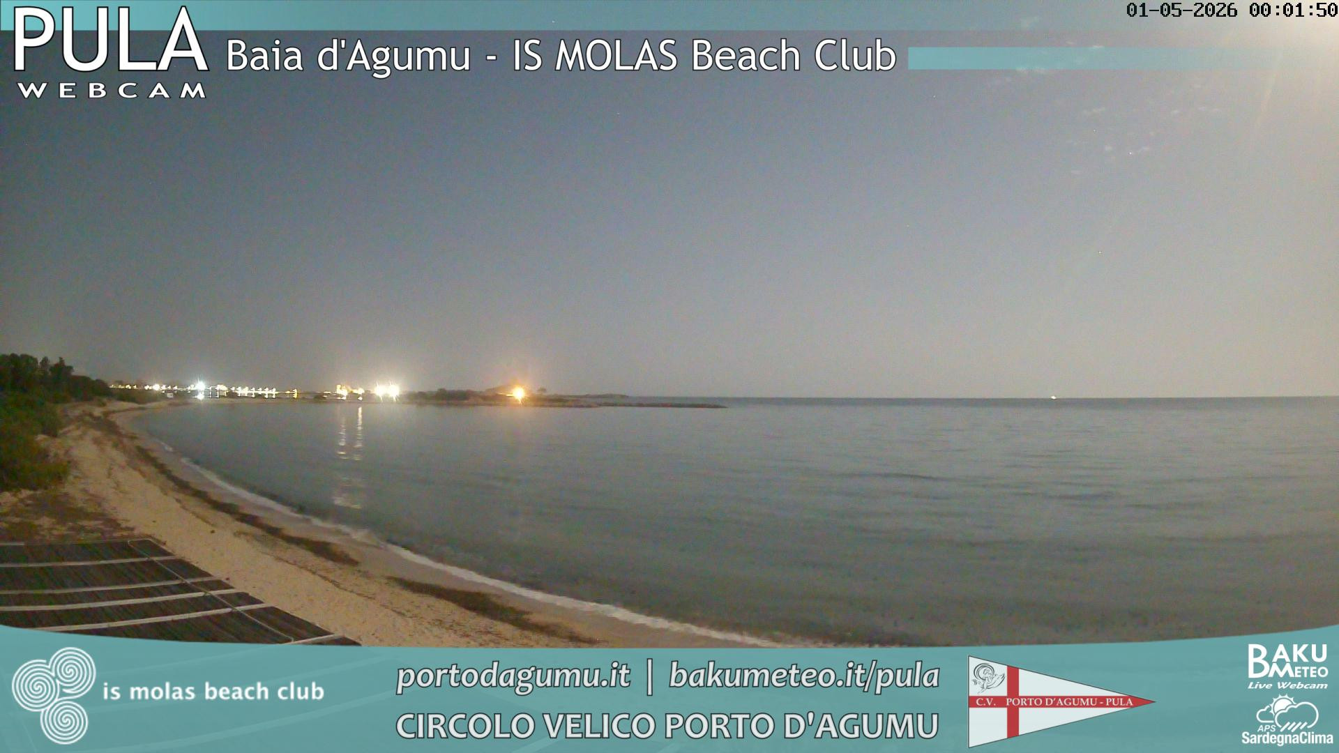 time-lapse frame, Porto d'Agumu webcam