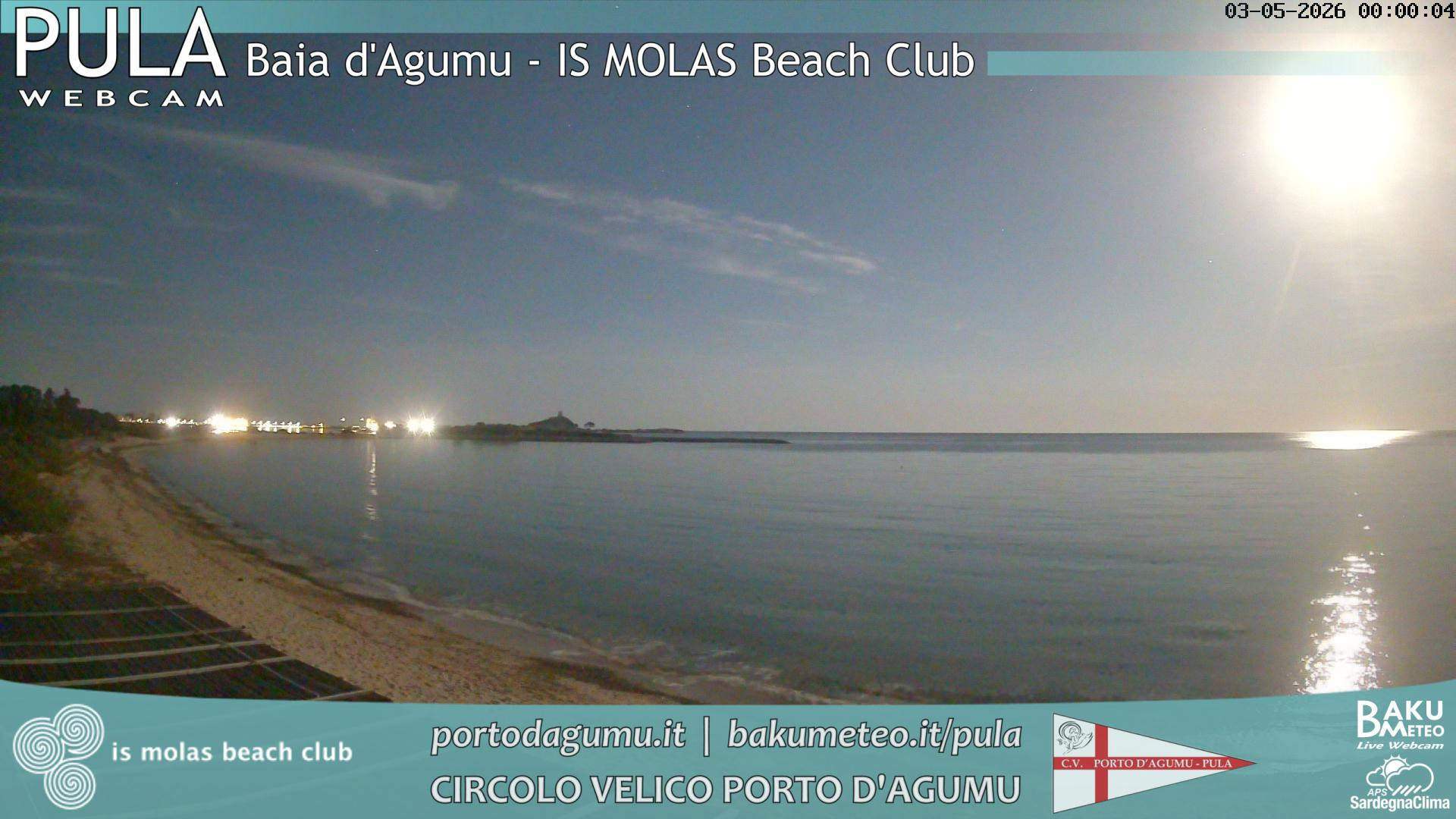 time-lapse frame, Porto d'Agumu webcam
