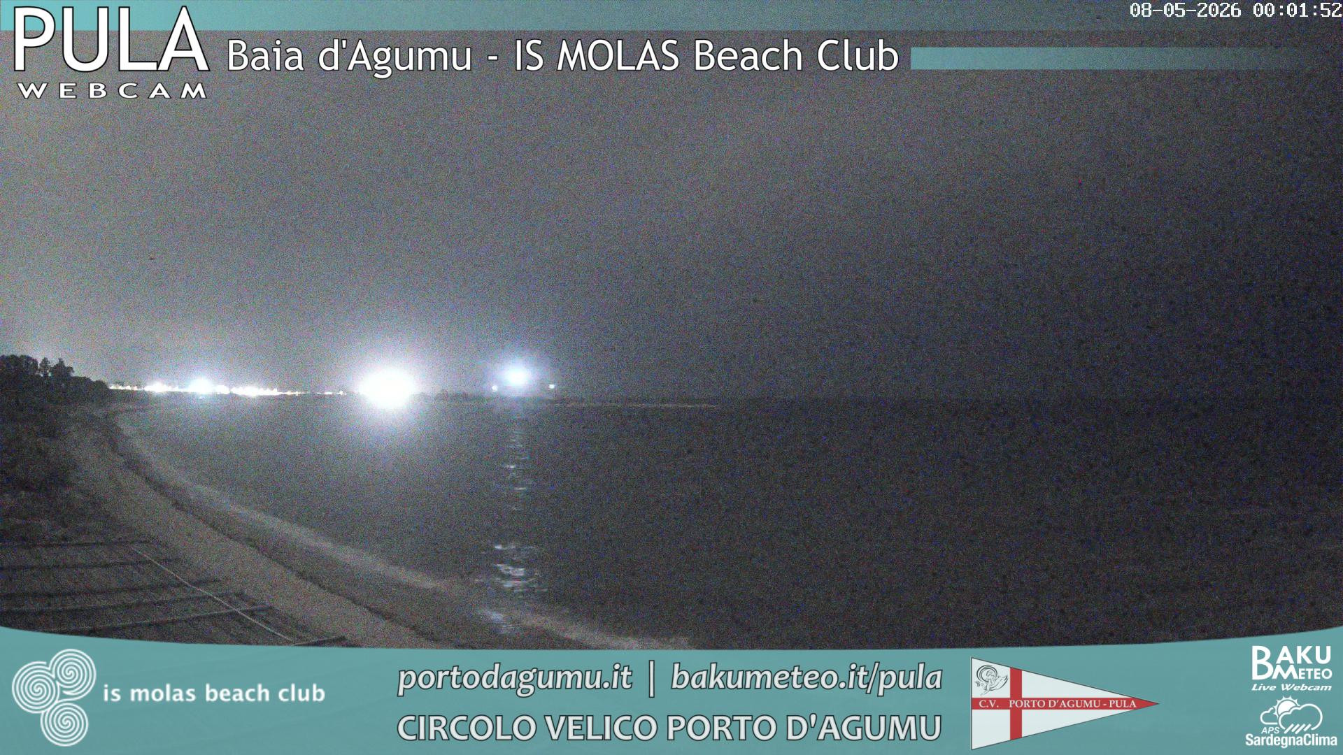time-lapse frame, Porto d'Agumu webcam