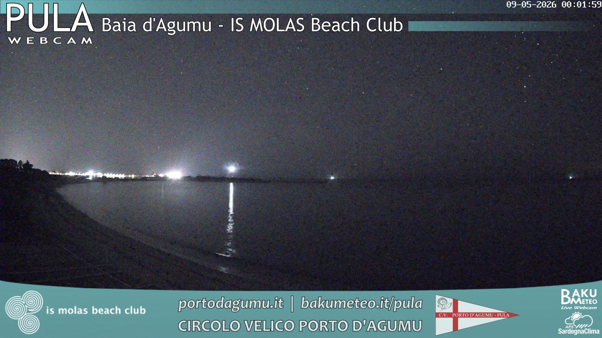 time-lapse frame, Porto d'Agumu webcam