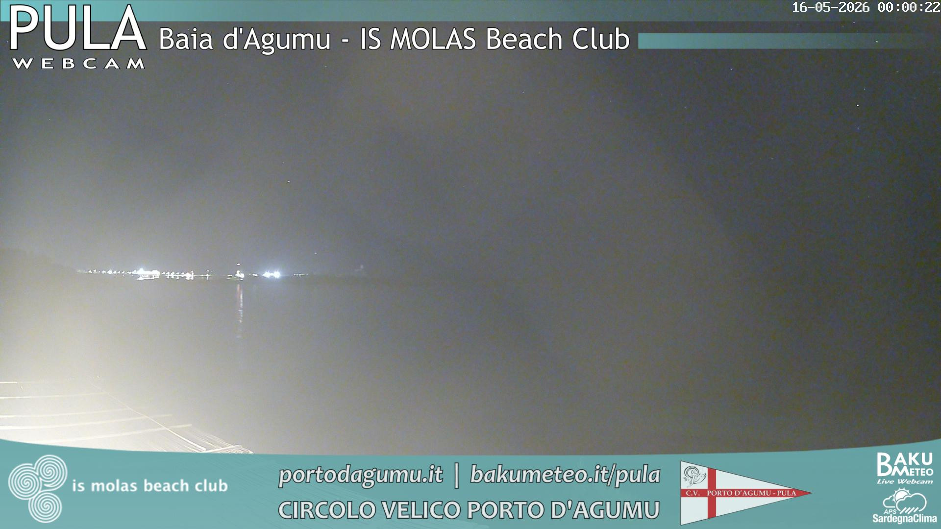 time-lapse frame, Porto d'Agumu webcam