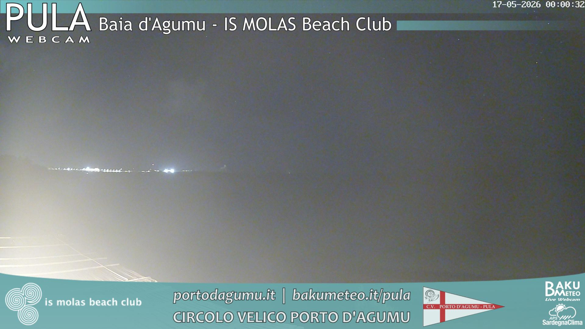 time-lapse frame, Porto d'Agumu webcam