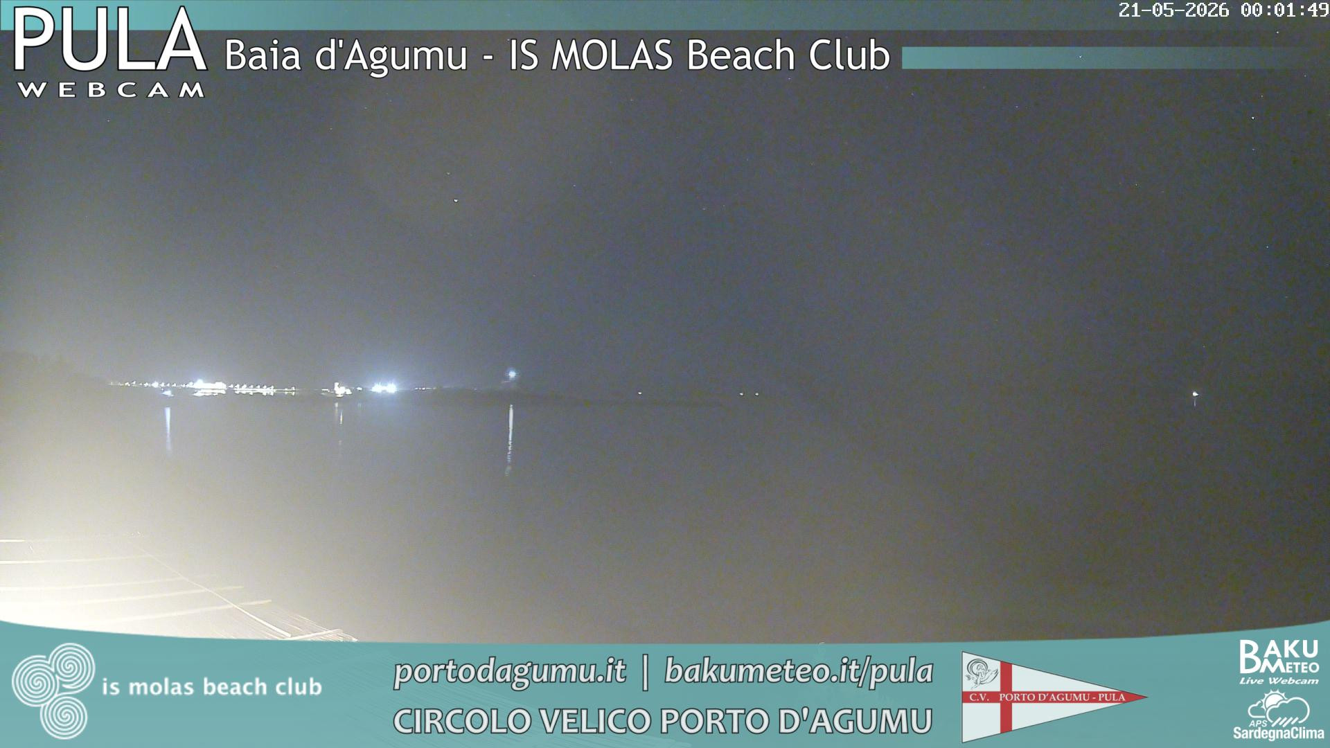 time-lapse frame, Porto d'Agumu webcam