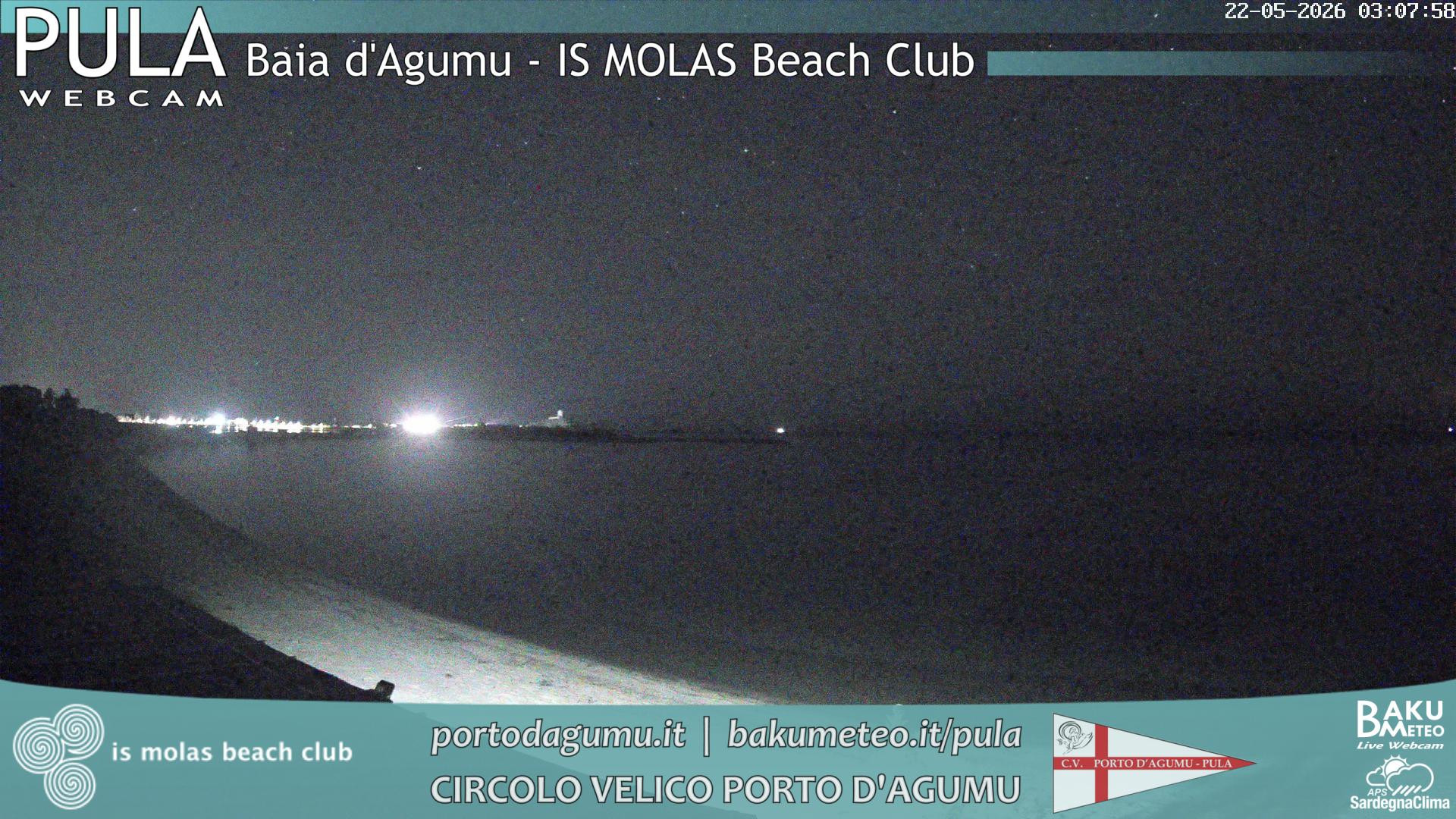 time-lapse frame, Porto d'Agumu webcam