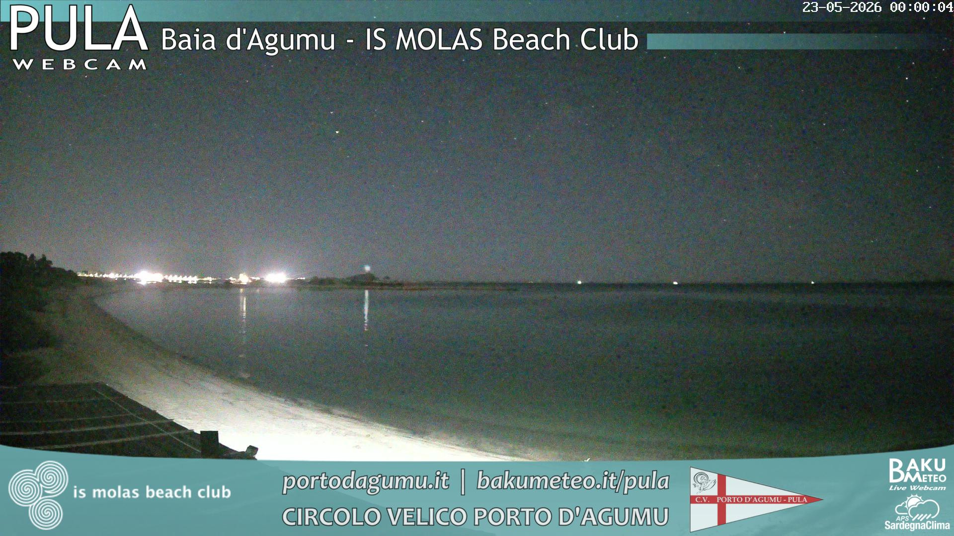 time-lapse frame, Porto d'Agumu webcam
