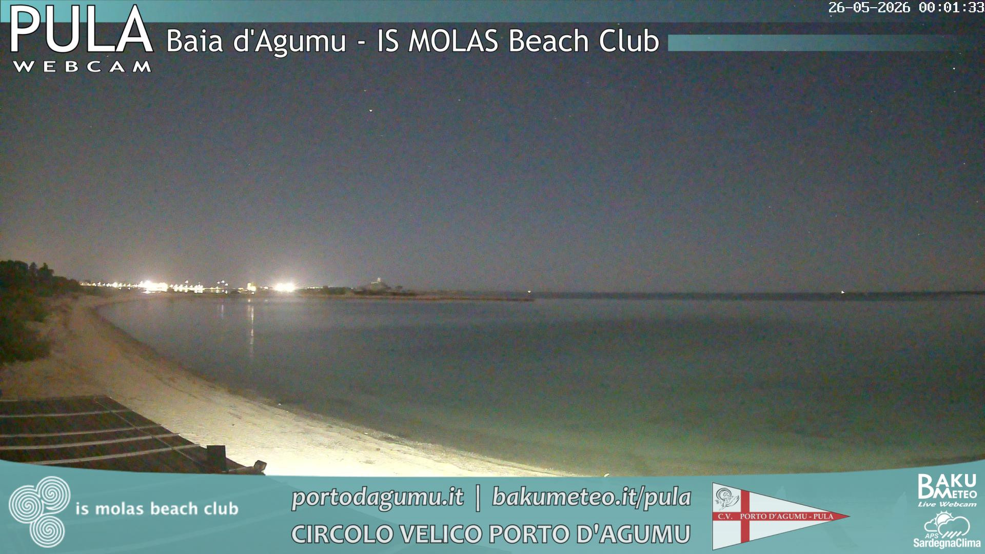 time-lapse frame, Porto d'Agumu webcam