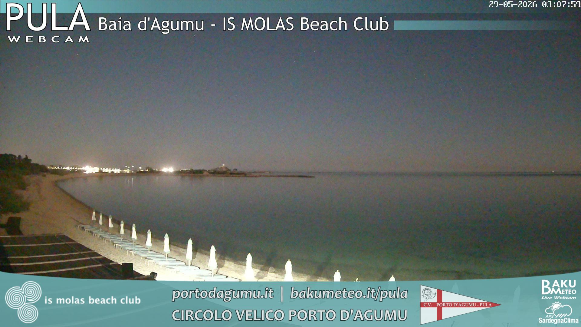 time-lapse frame, Porto d'Agumu webcam
