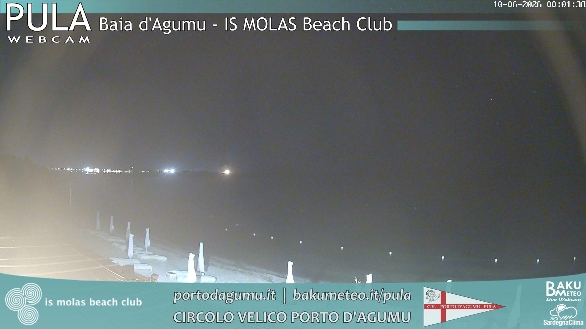 time-lapse frame, Porto d'Agumu webcam