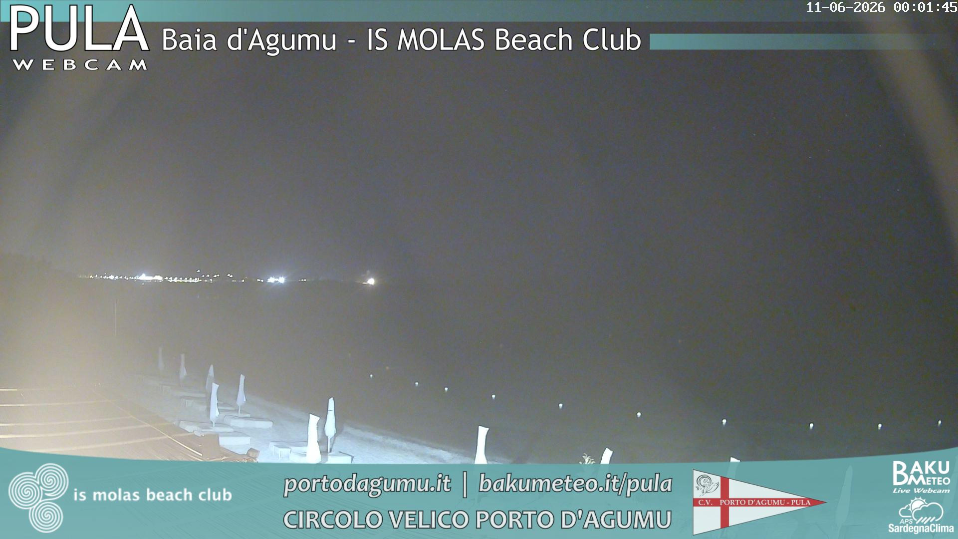time-lapse frame, Porto d'Agumu webcam