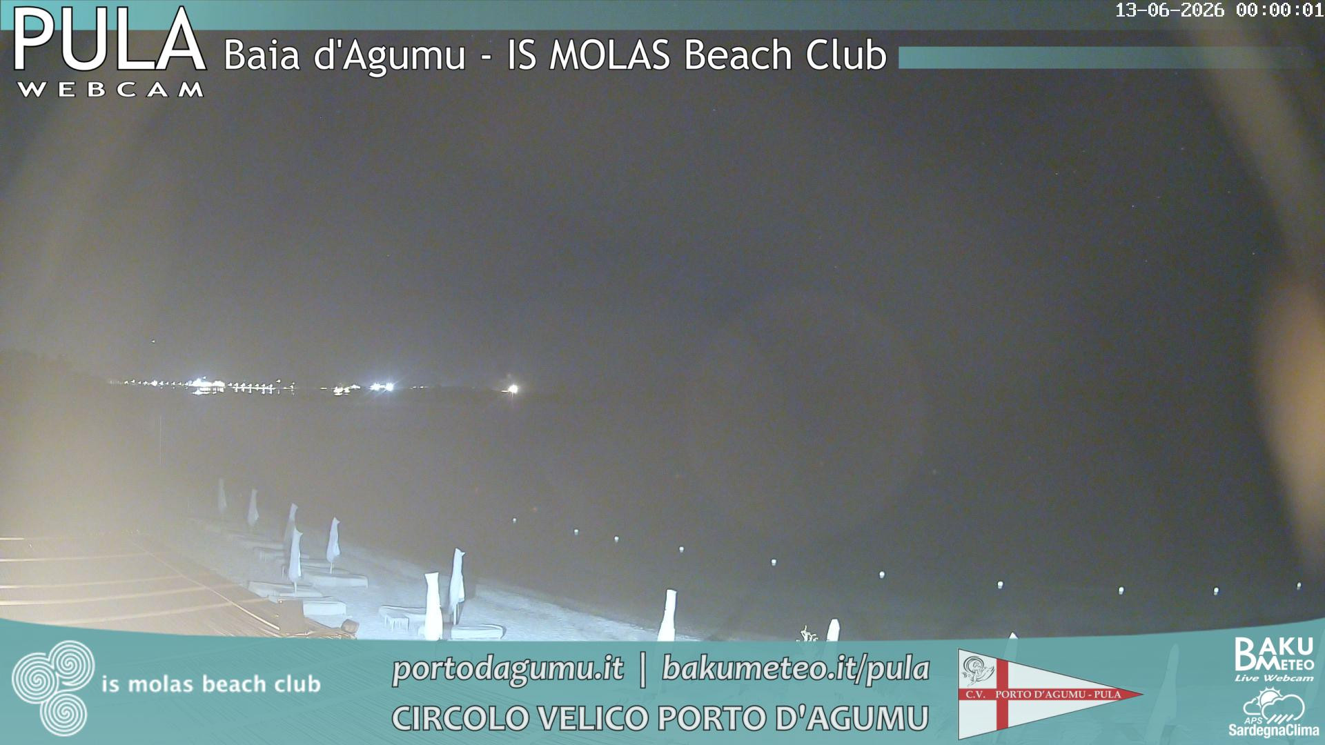 time-lapse frame, Porto d'Agumu webcam