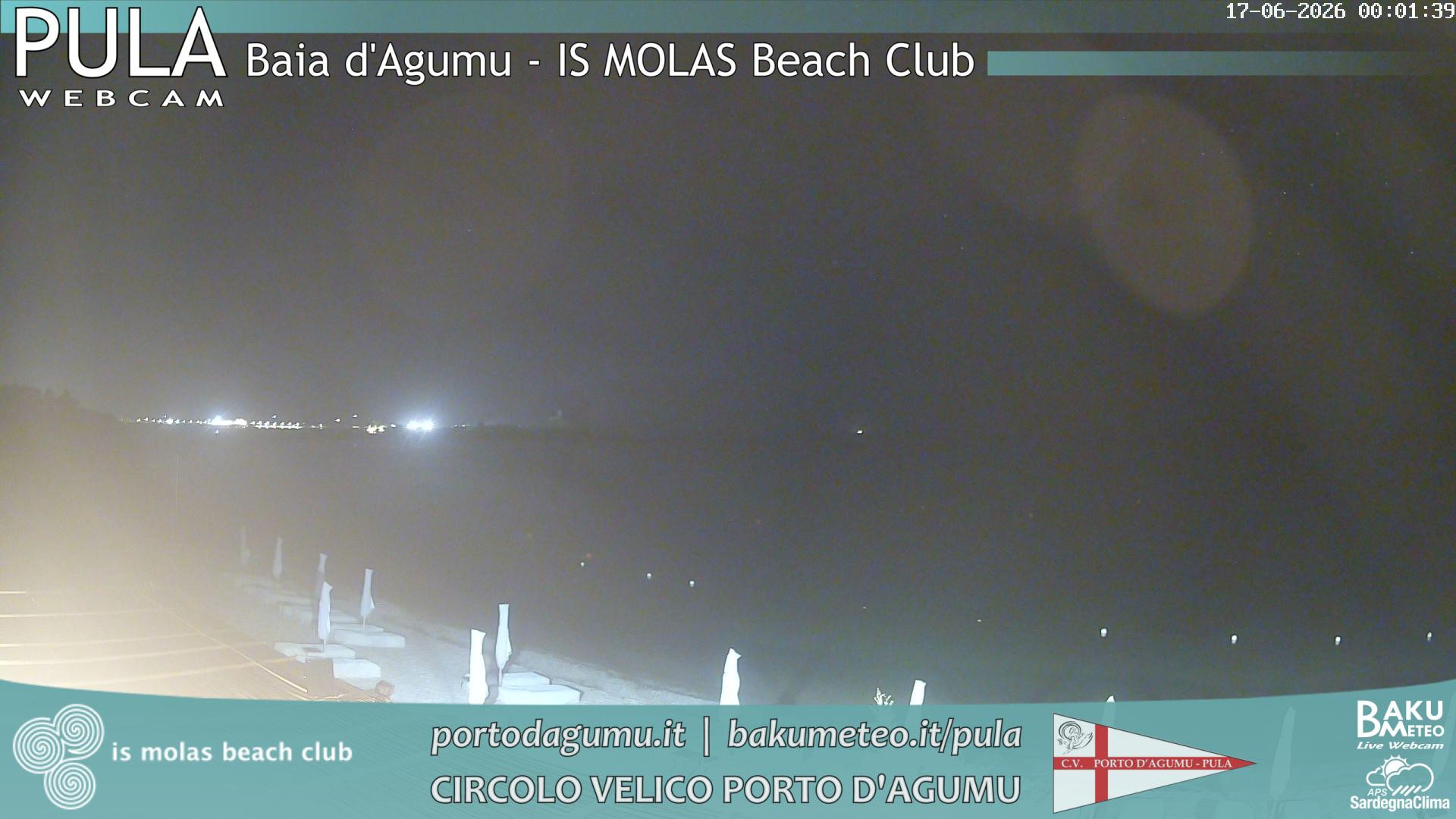 time-lapse frame, Porto d'Agumu webcam
