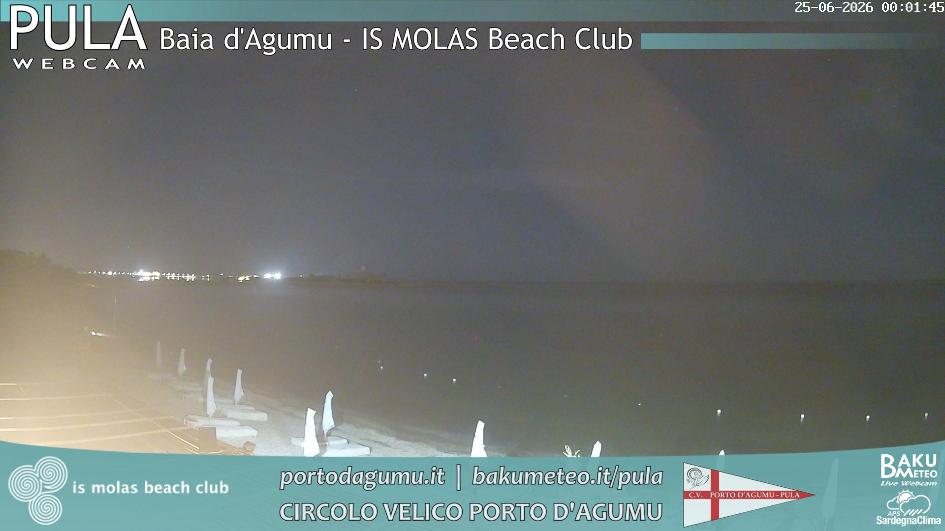time-lapse frame, Porto d'Agumu webcam