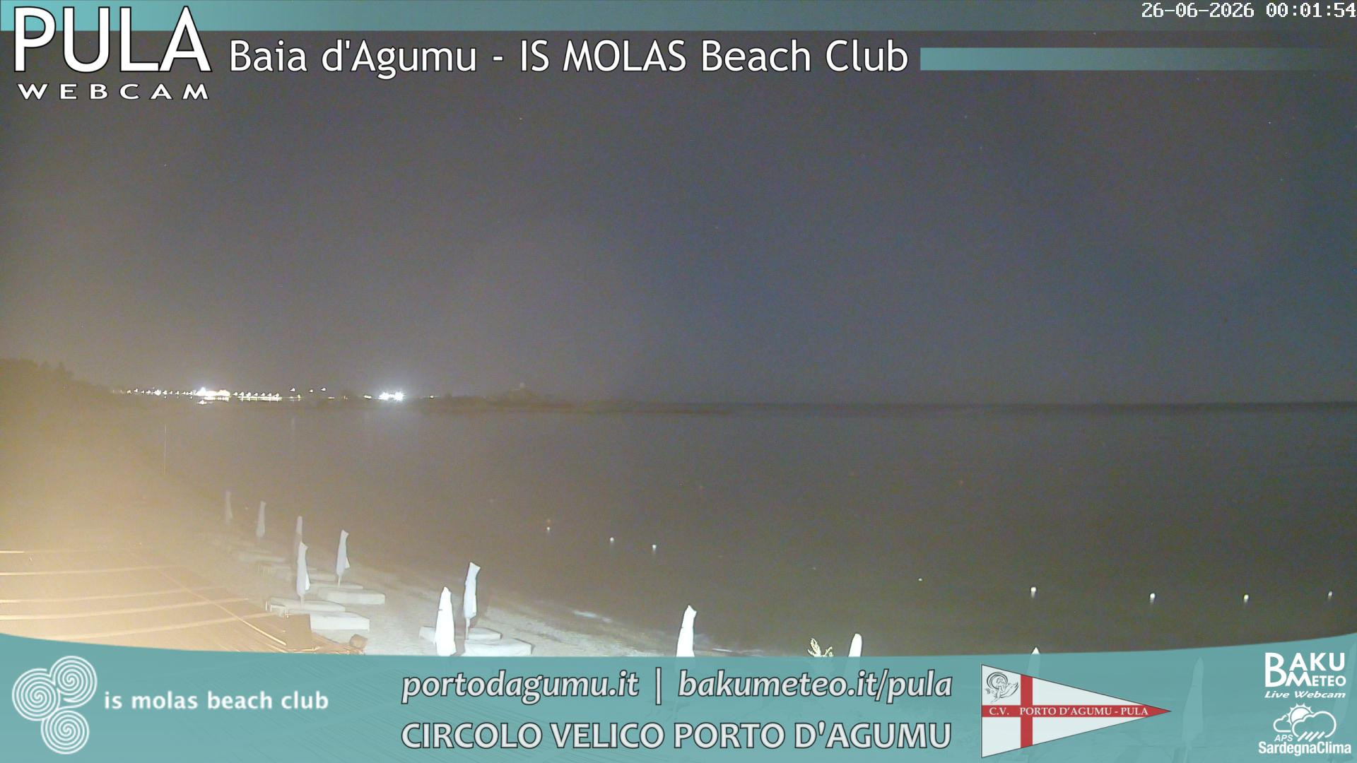 time-lapse frame, Porto d'Agumu webcam