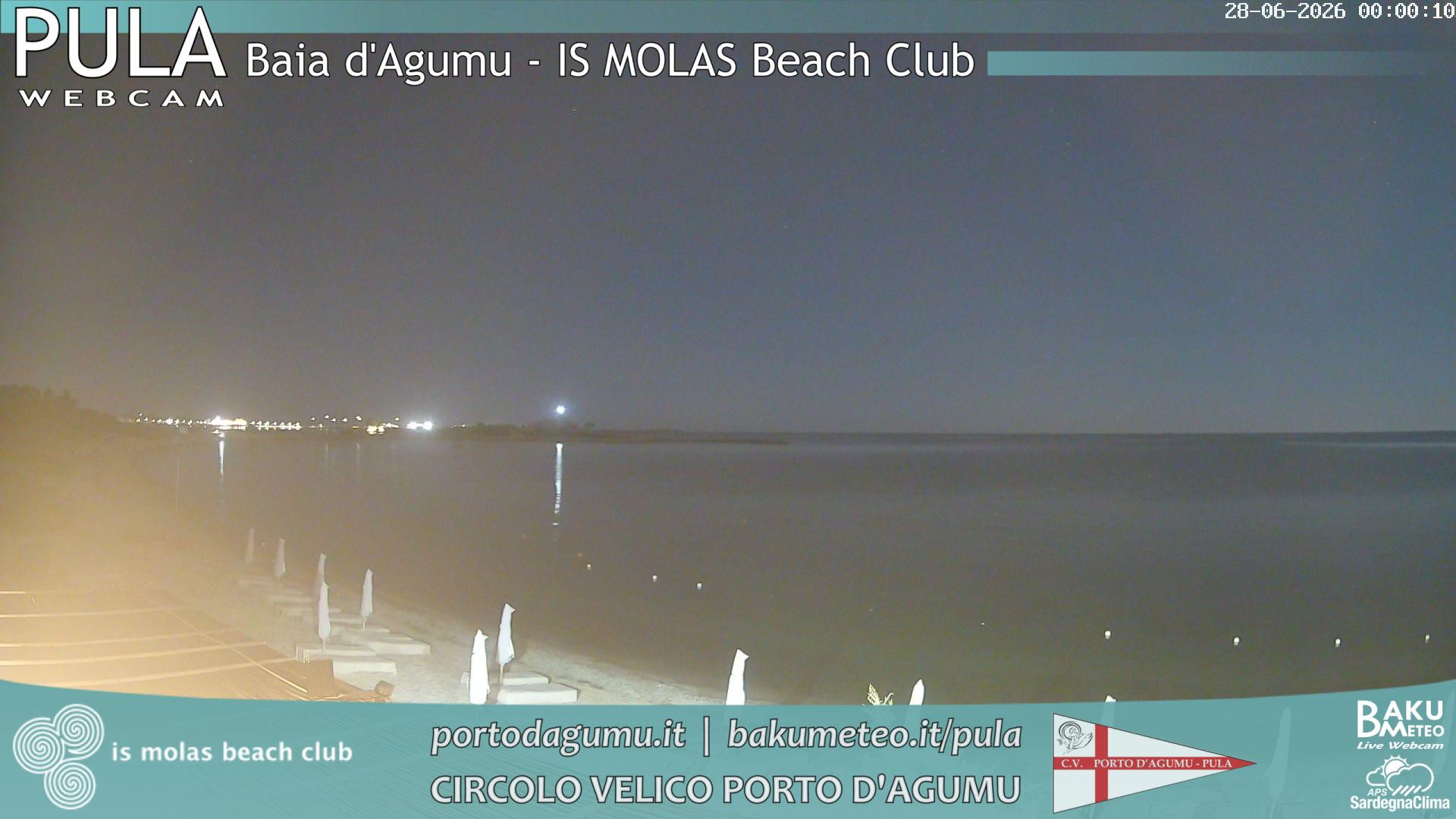 time-lapse frame, Porto d'Agumu webcam