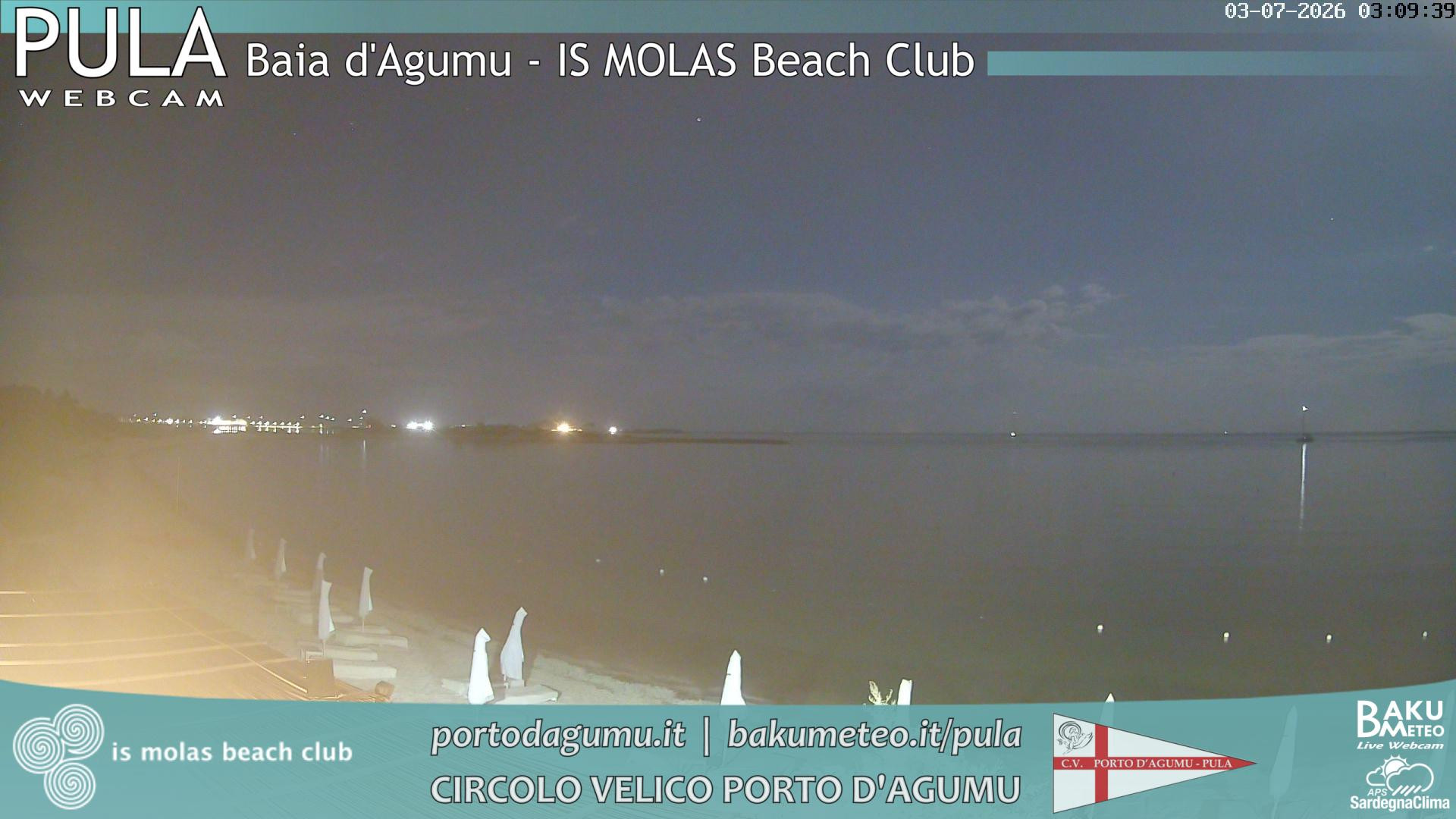 time-lapse frame, Porto d'Agumu webcam