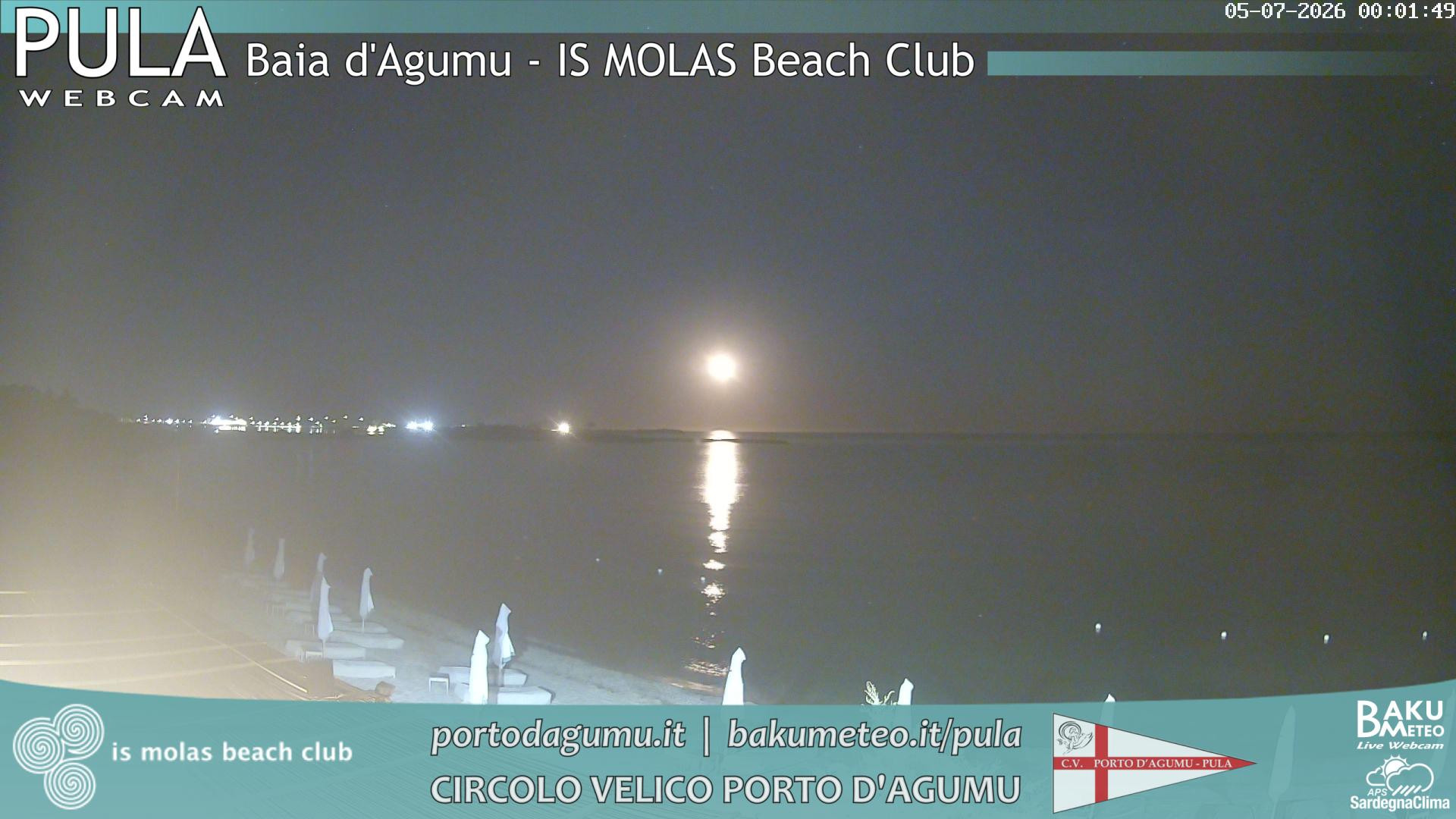 time-lapse frame, Porto d'Agumu webcam