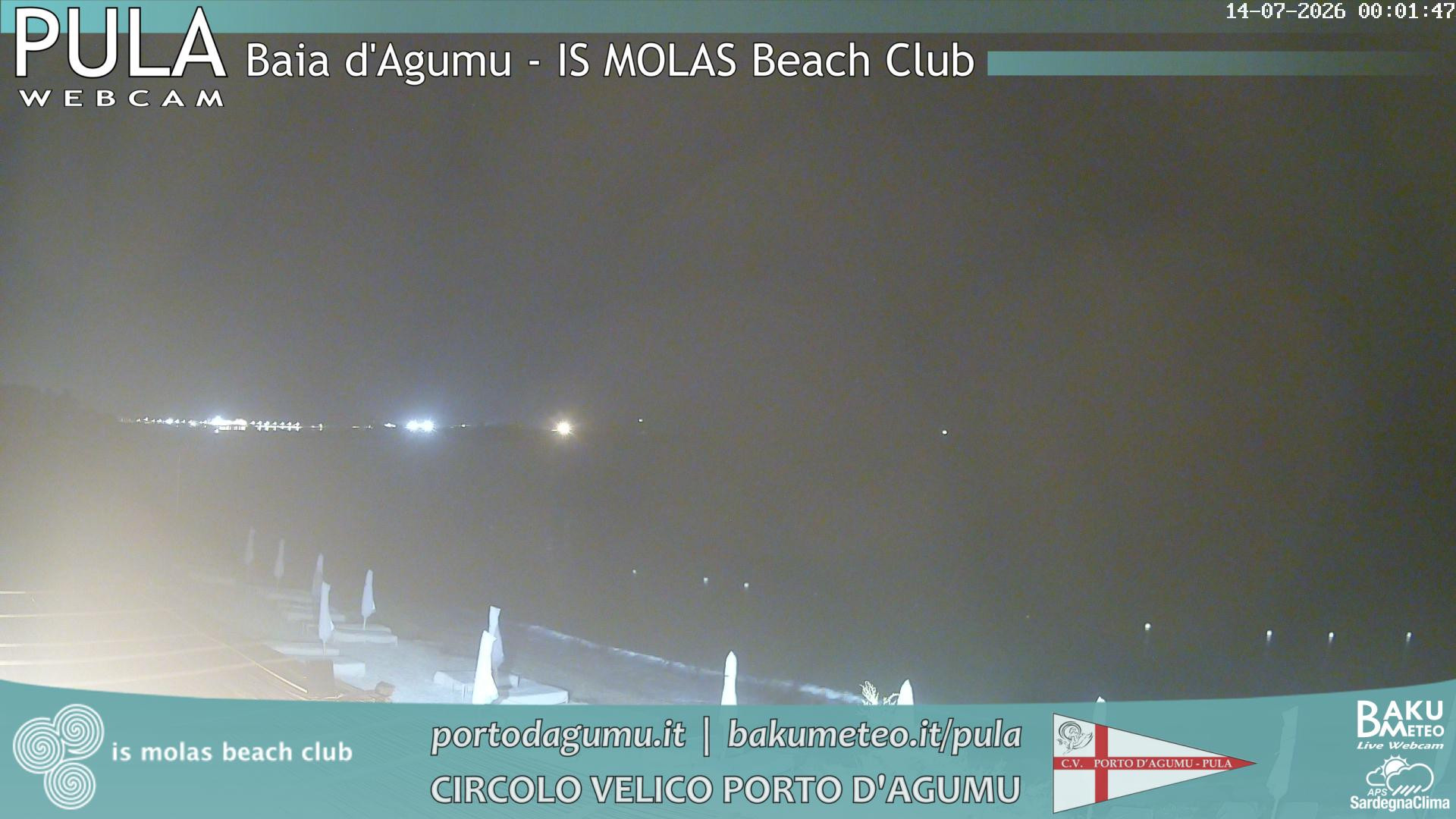 time-lapse frame, Porto d'Agumu webcam