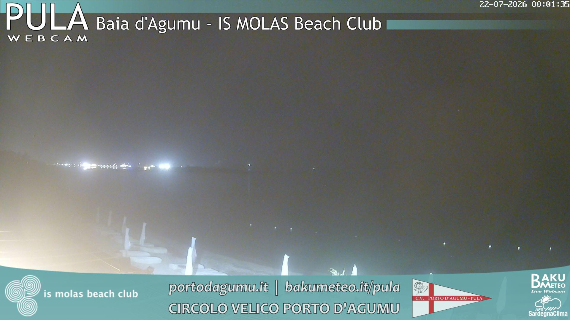 time-lapse frame, Porto d'Agumu webcam