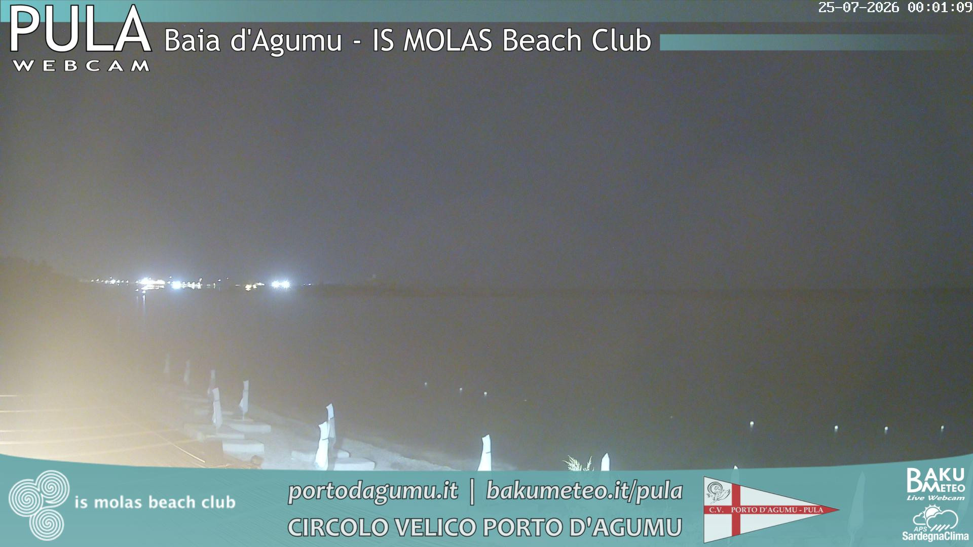 time-lapse frame, Porto d'Agumu webcam