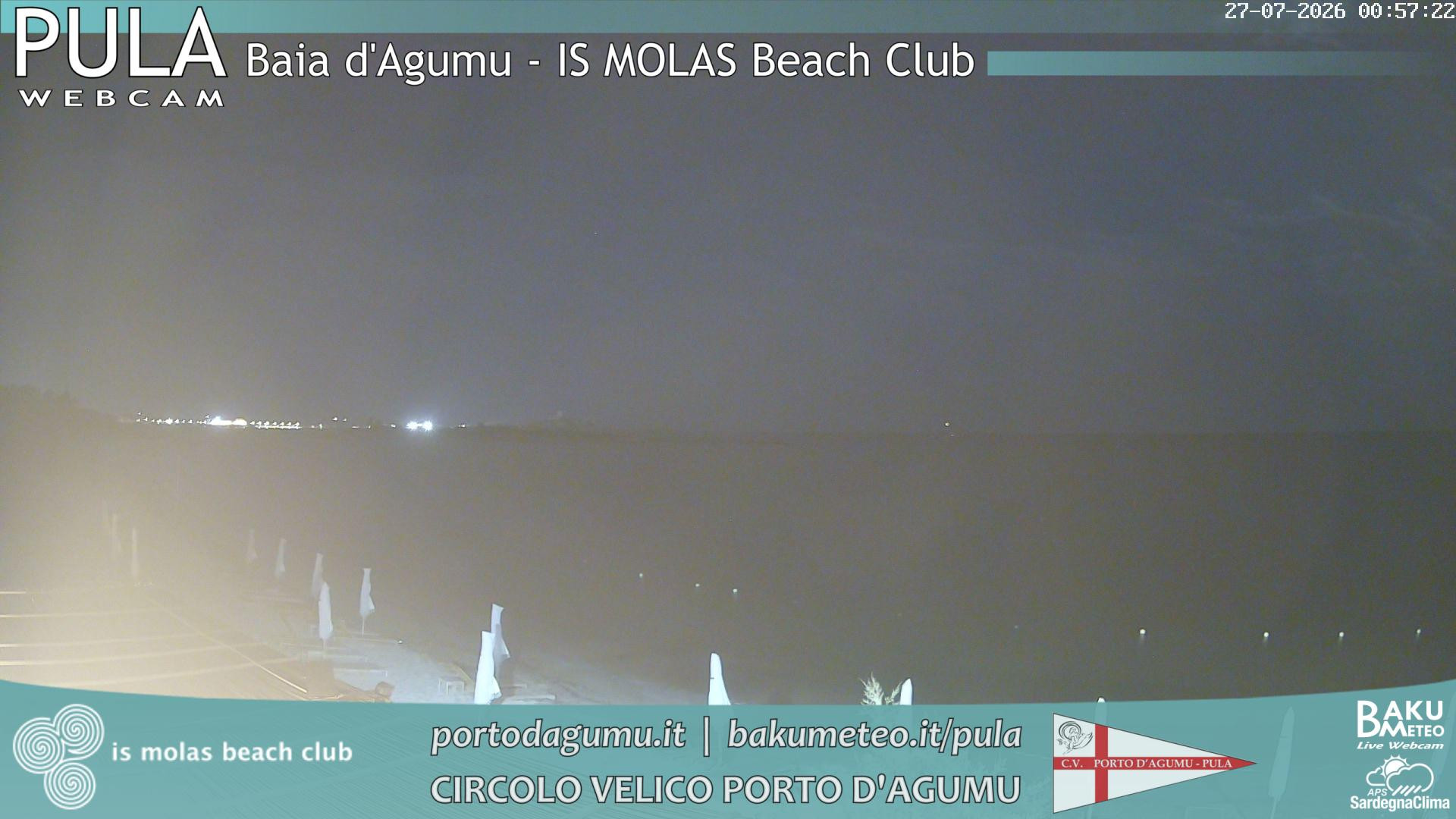 time-lapse frame, Porto d'Agumu webcam