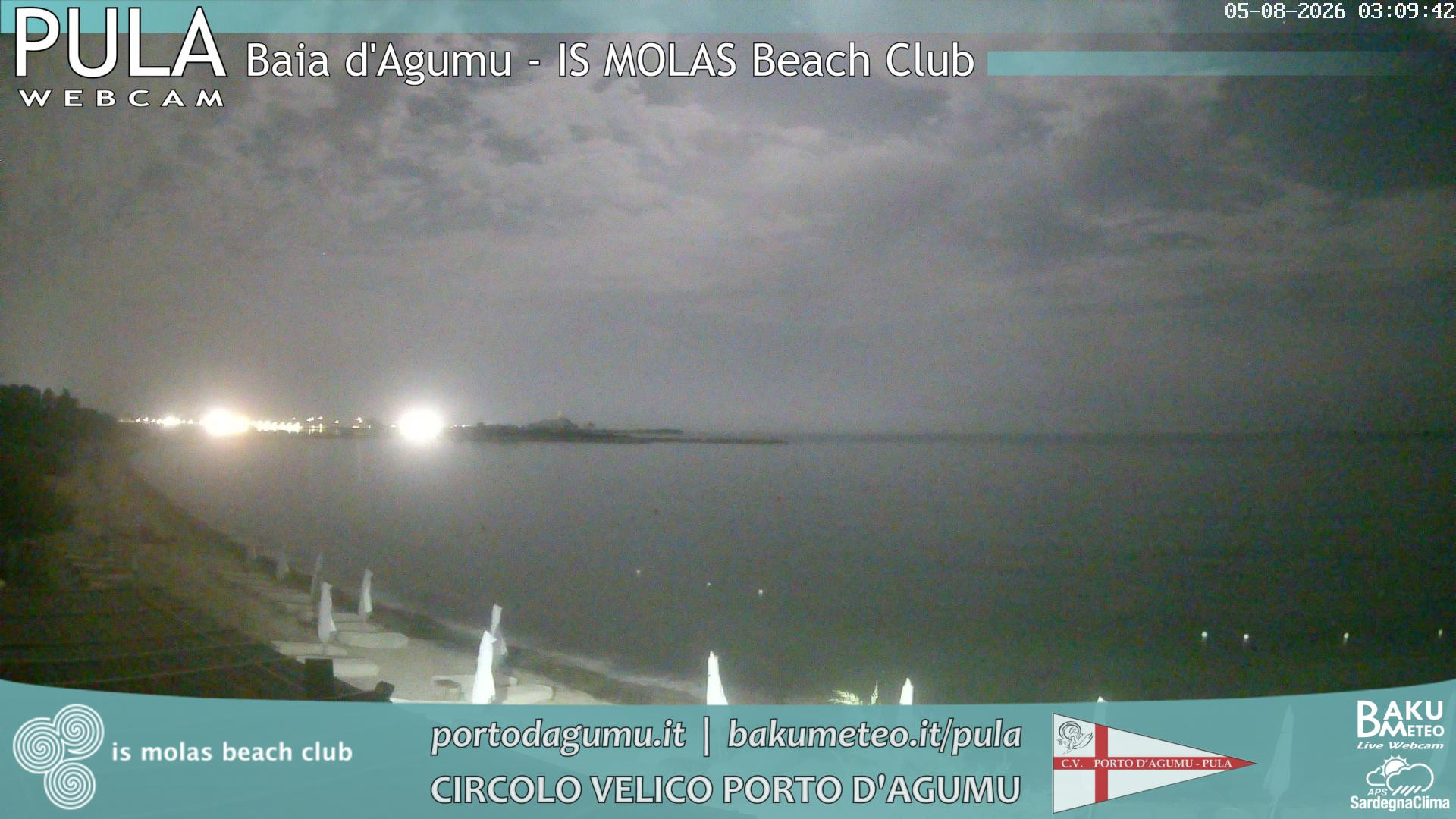 time-lapse frame, Porto d'Agumu webcam