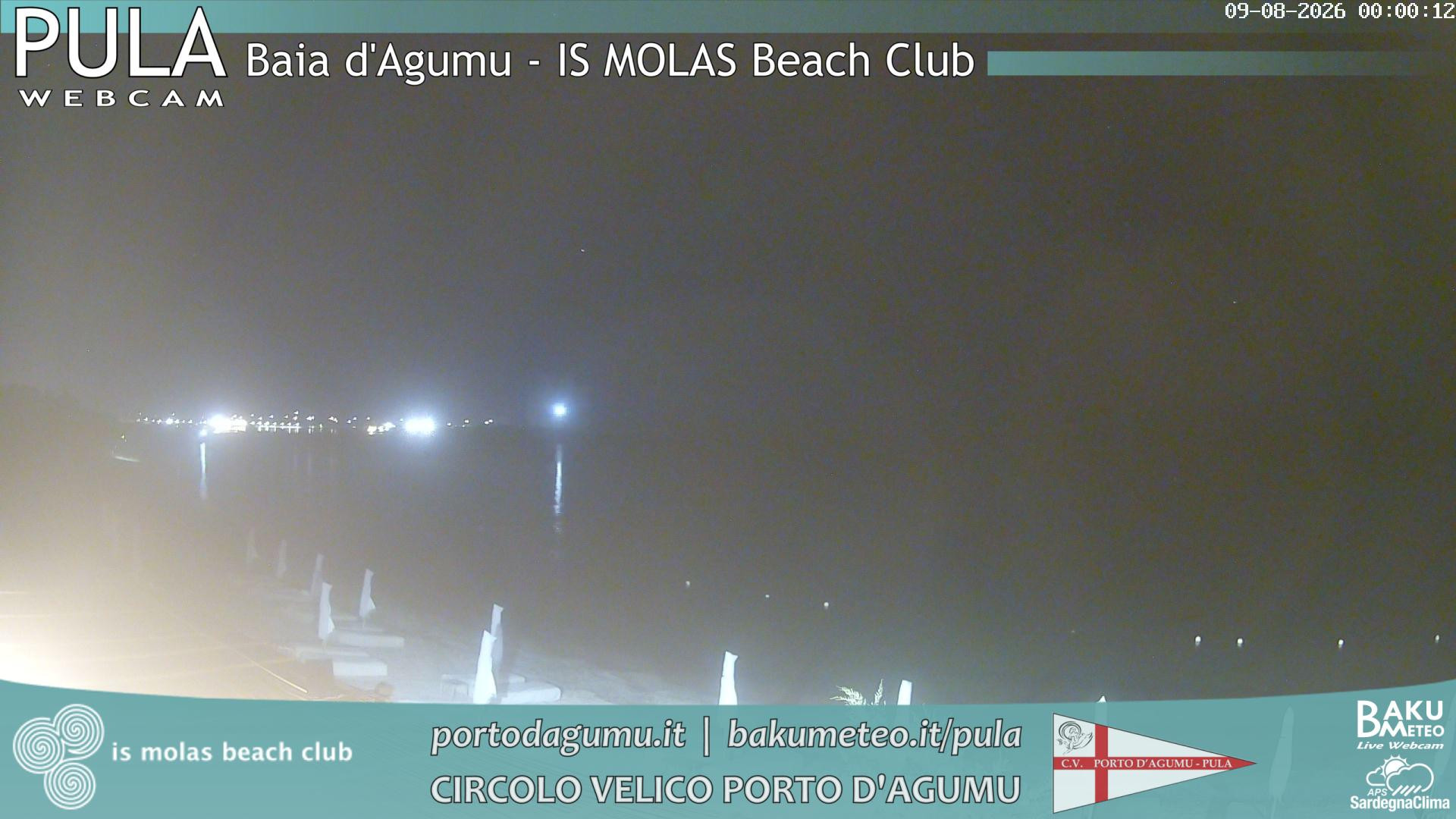 time-lapse frame, Porto d'Agumu webcam