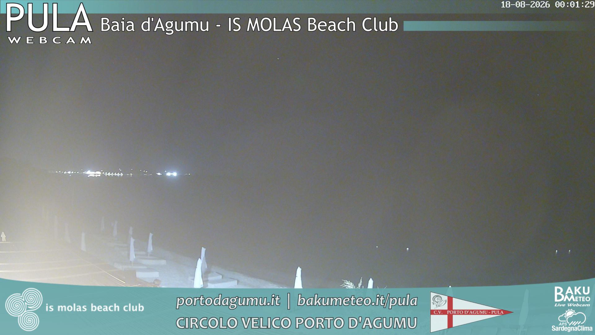 time-lapse frame, Porto d'Agumu webcam