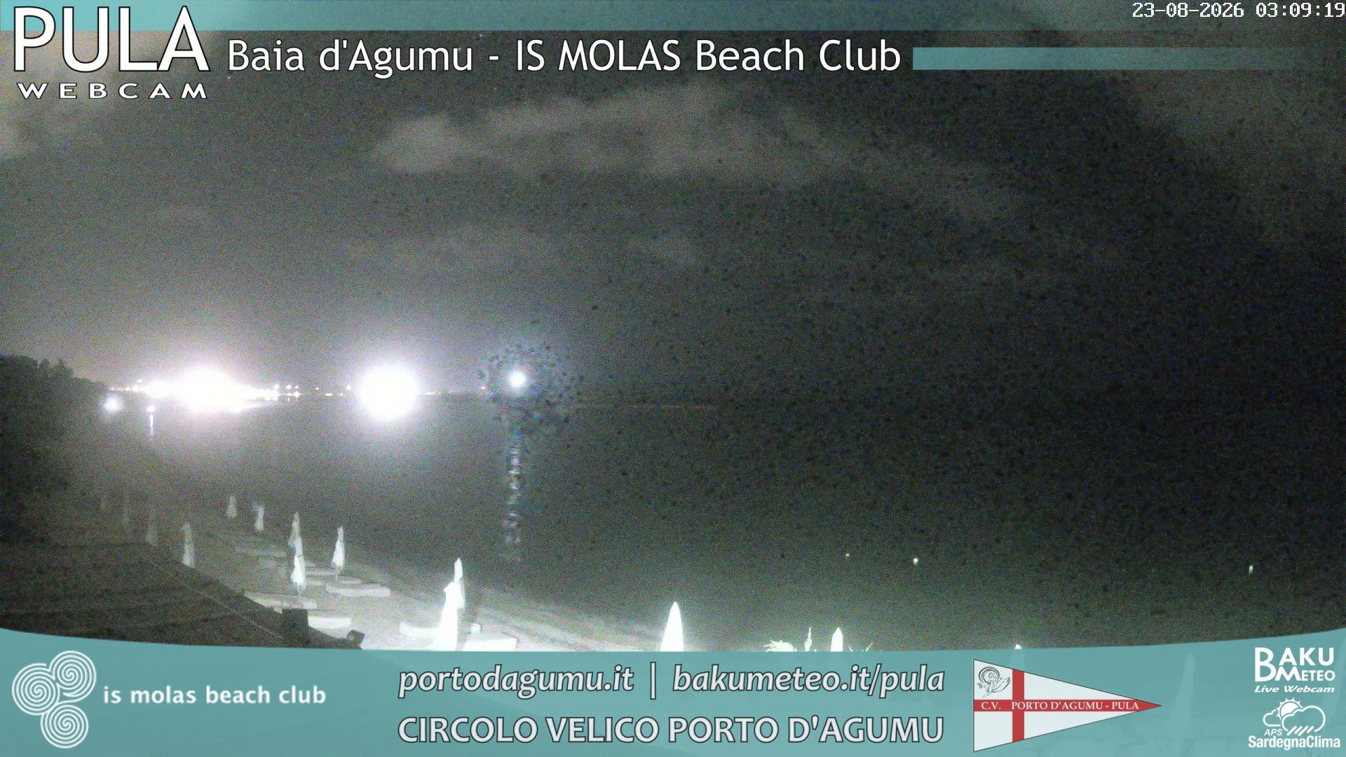 time-lapse frame, Porto d'Agumu webcam