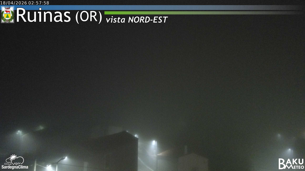 time-lapse frame, Ruinas NE webcam