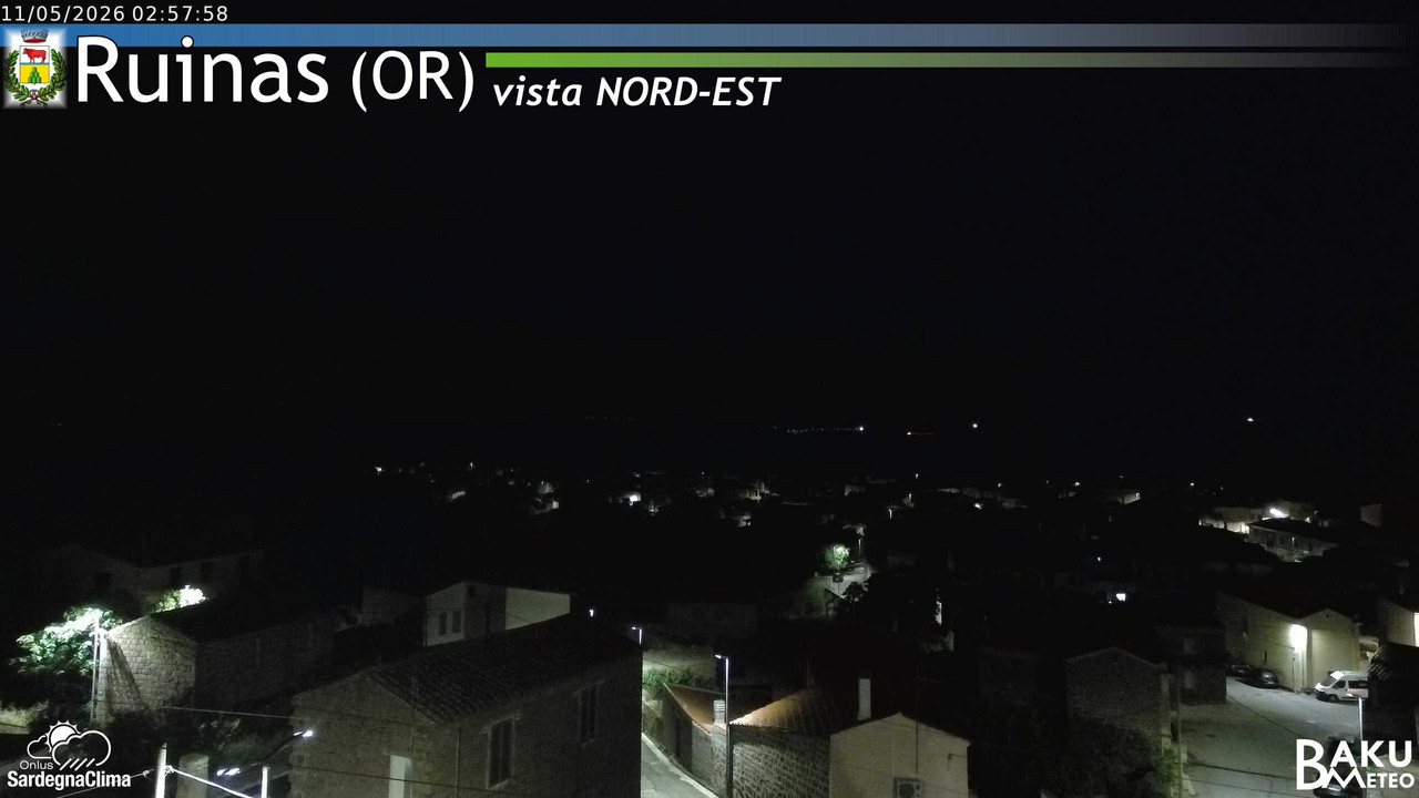 time-lapse frame, Ruinas NE webcam