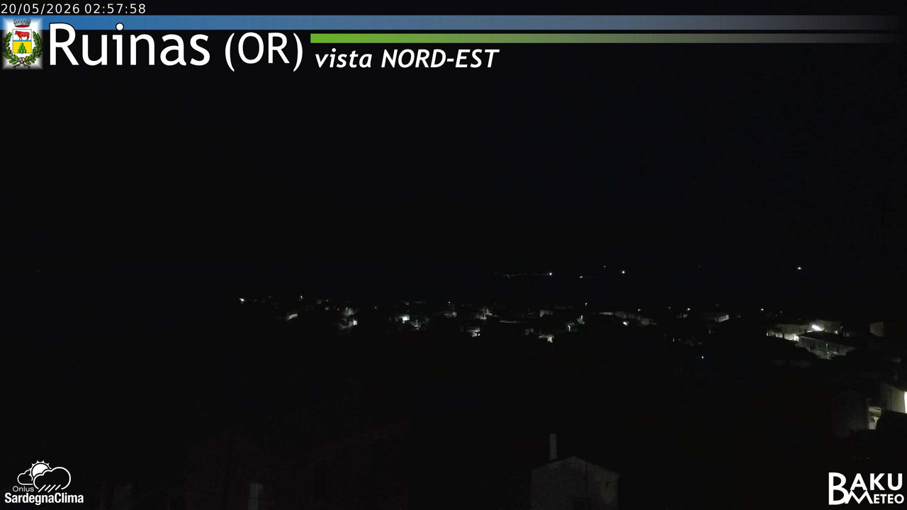 time-lapse frame, Ruinas NE webcam