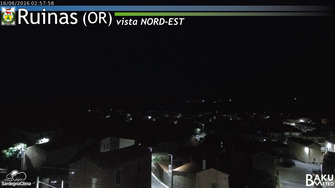 time-lapse frame, Ruinas NE webcam
