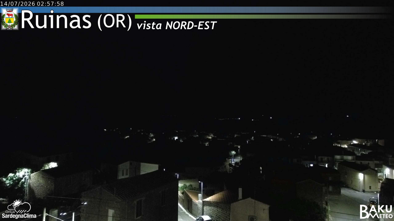 time-lapse frame, Ruinas NE webcam
